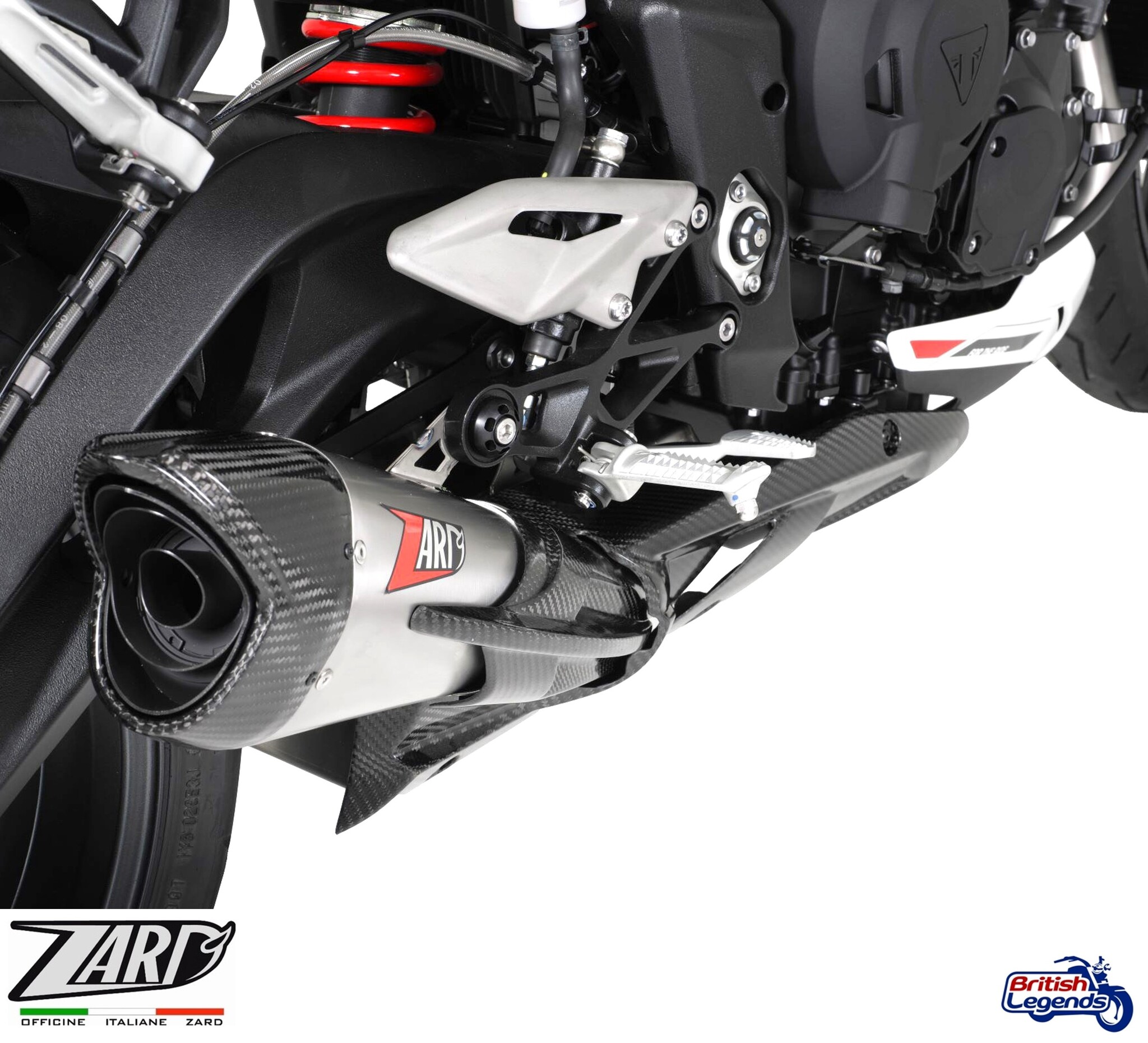 Ligne Zard 3-en-1 pour Triumph Street Triple 765