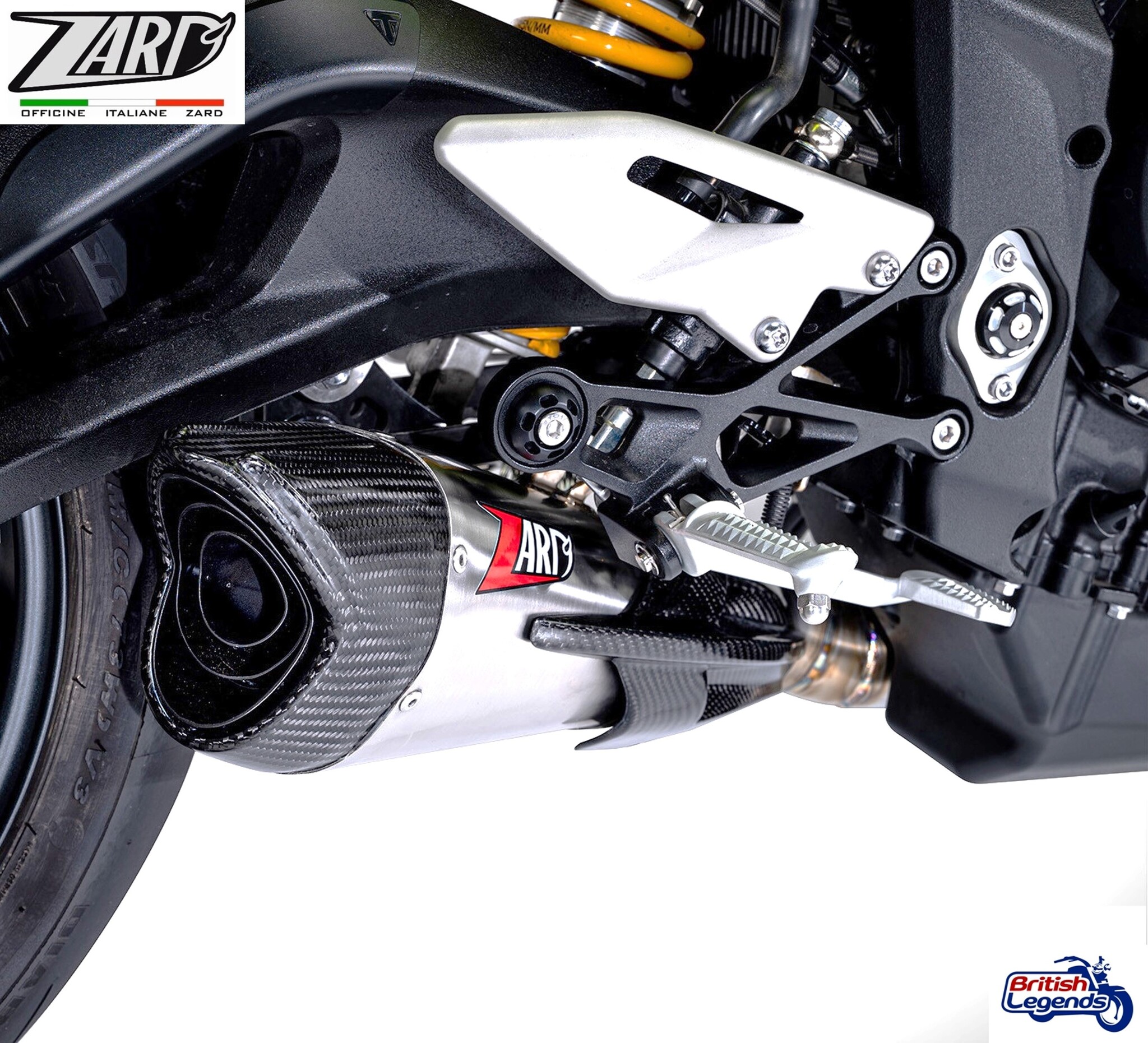 Ligne Zard 3-en-1 pour Triumph Street Triple 765