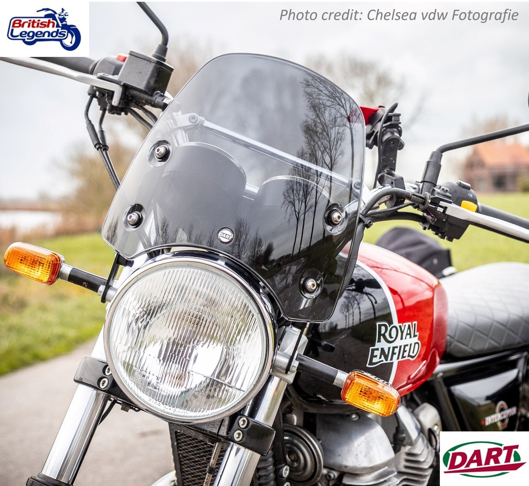 Parabrisas para Royal-Enfield Interceptor 650