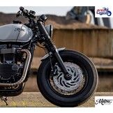 Guardabarros Corto de Acero para Triumph Bobber