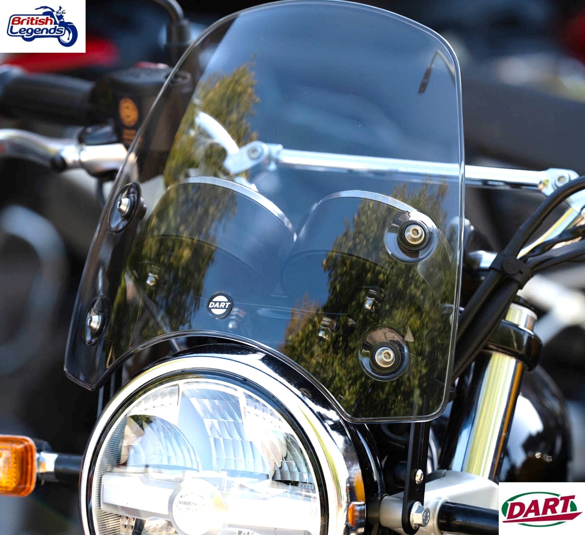 Parabrisas para Royal-Enfield Interceptor 650