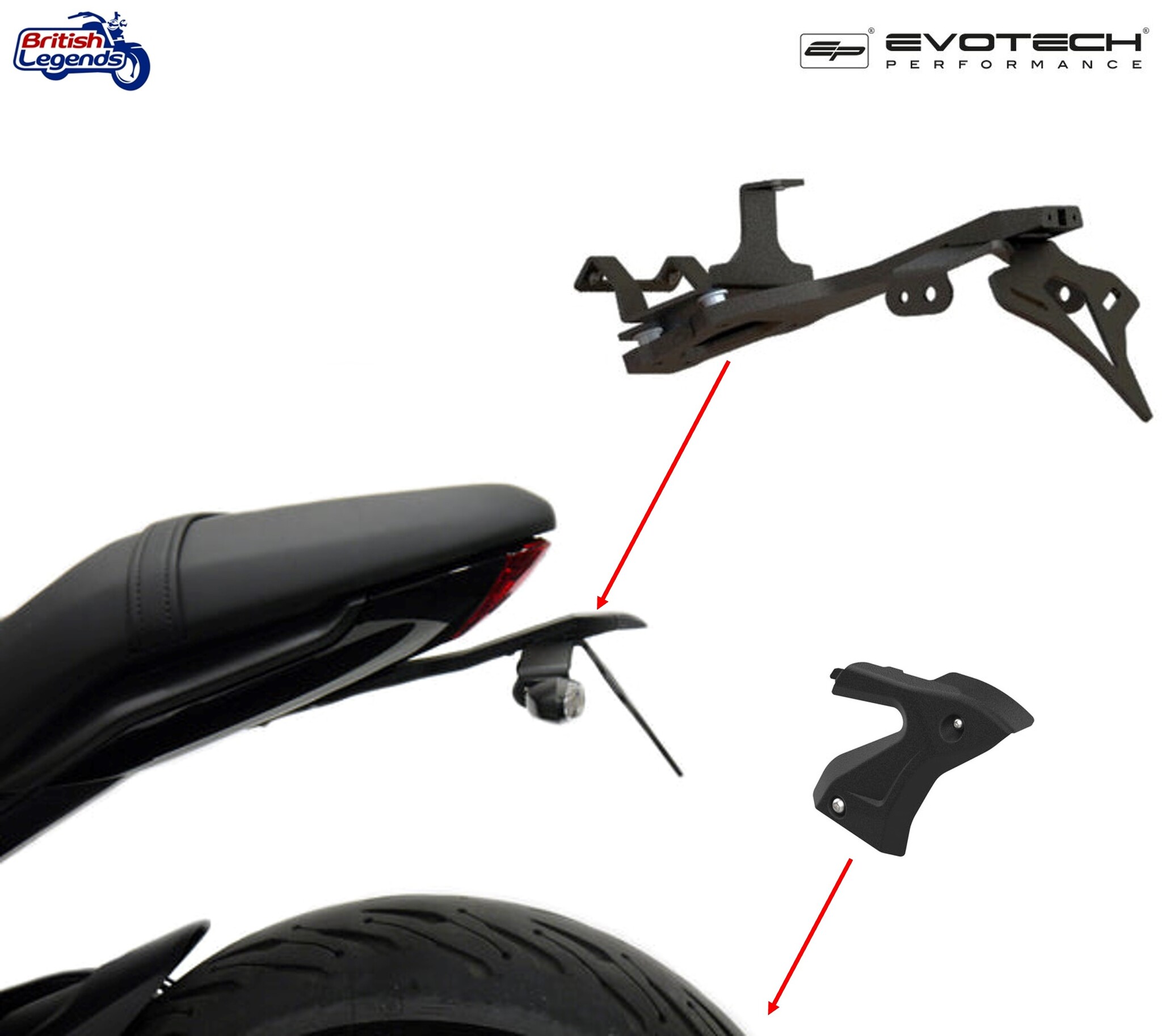 Kit Trasero Corto para Triumph Trident 660