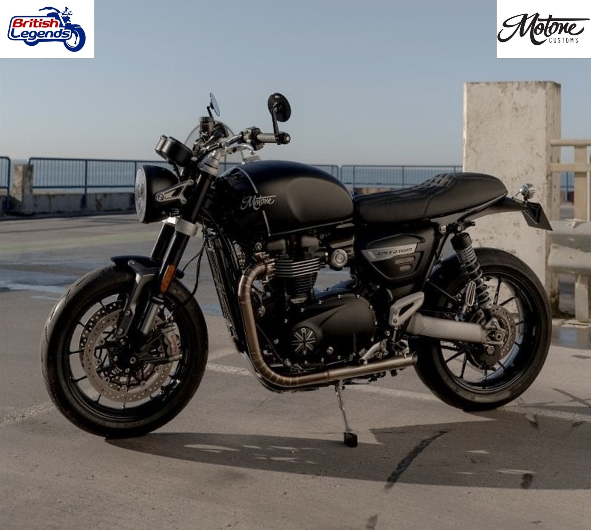 Selle Cafe-Racer Motone pour Triumph Twins