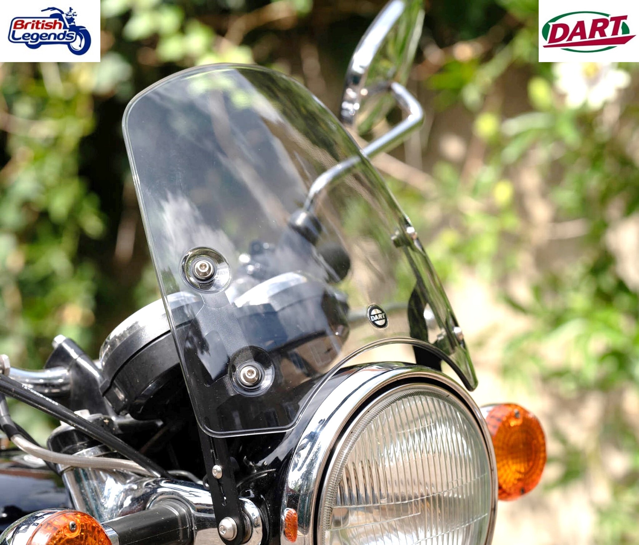 Flyscreen for Kawasaki W650 and W800