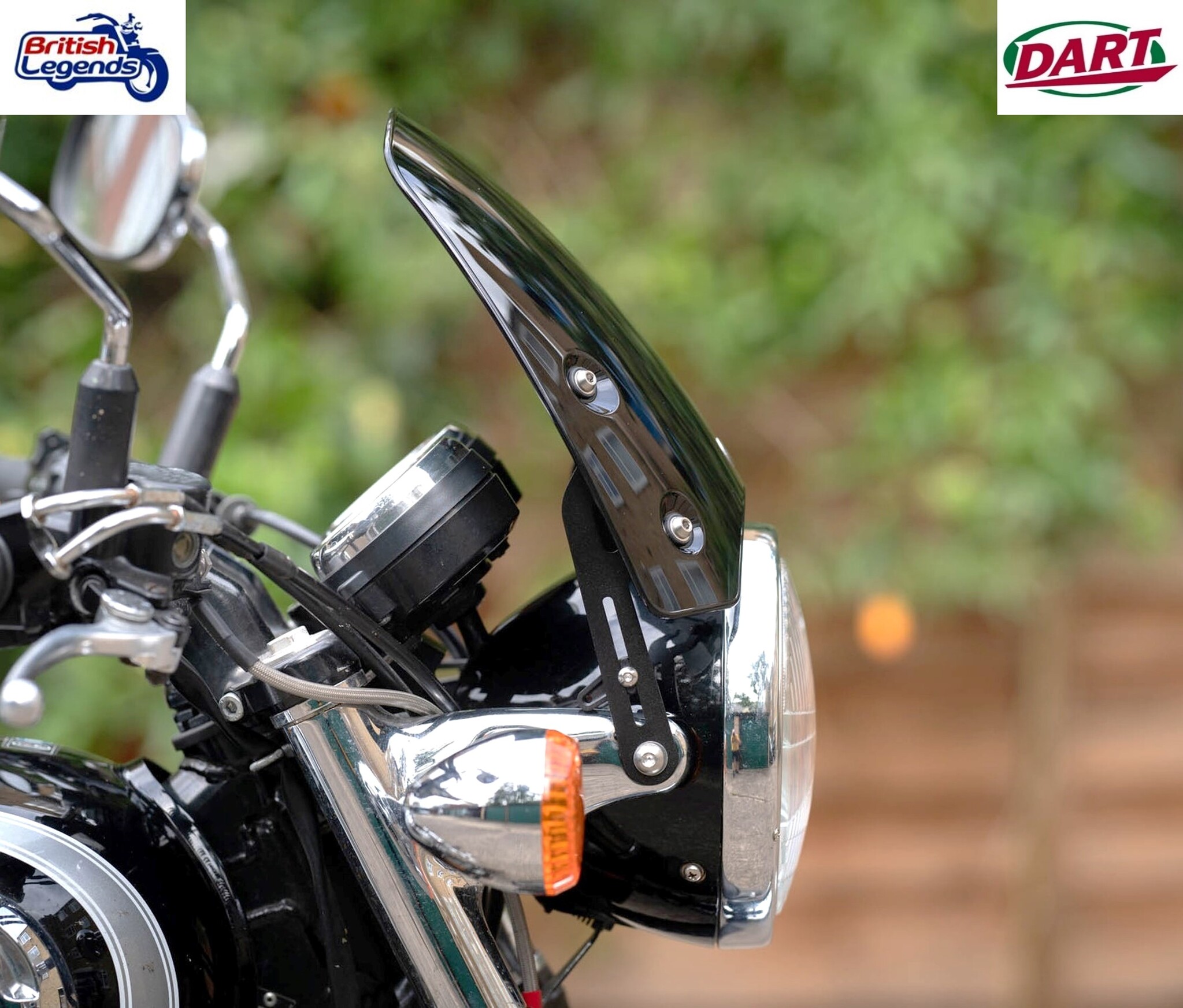 Flyscreen for Kawasaki W650 and W800