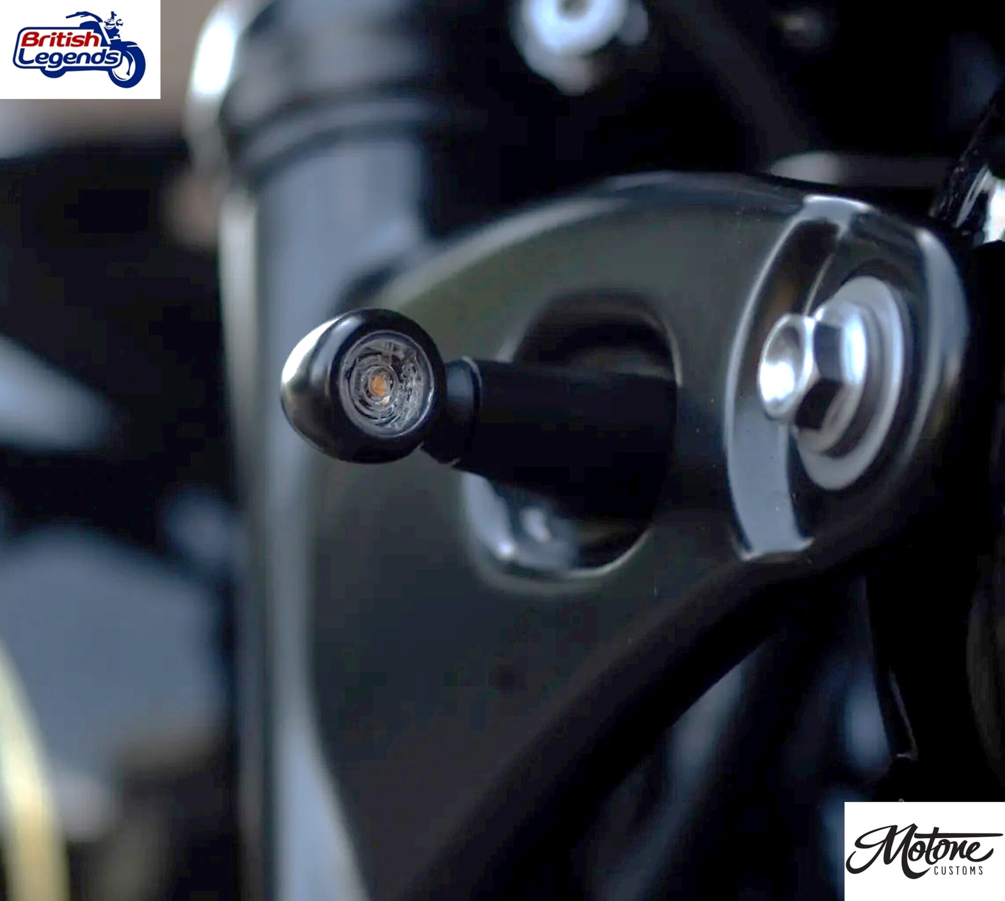 Intermitentes Pico LED Motone en Aluminio Sólido