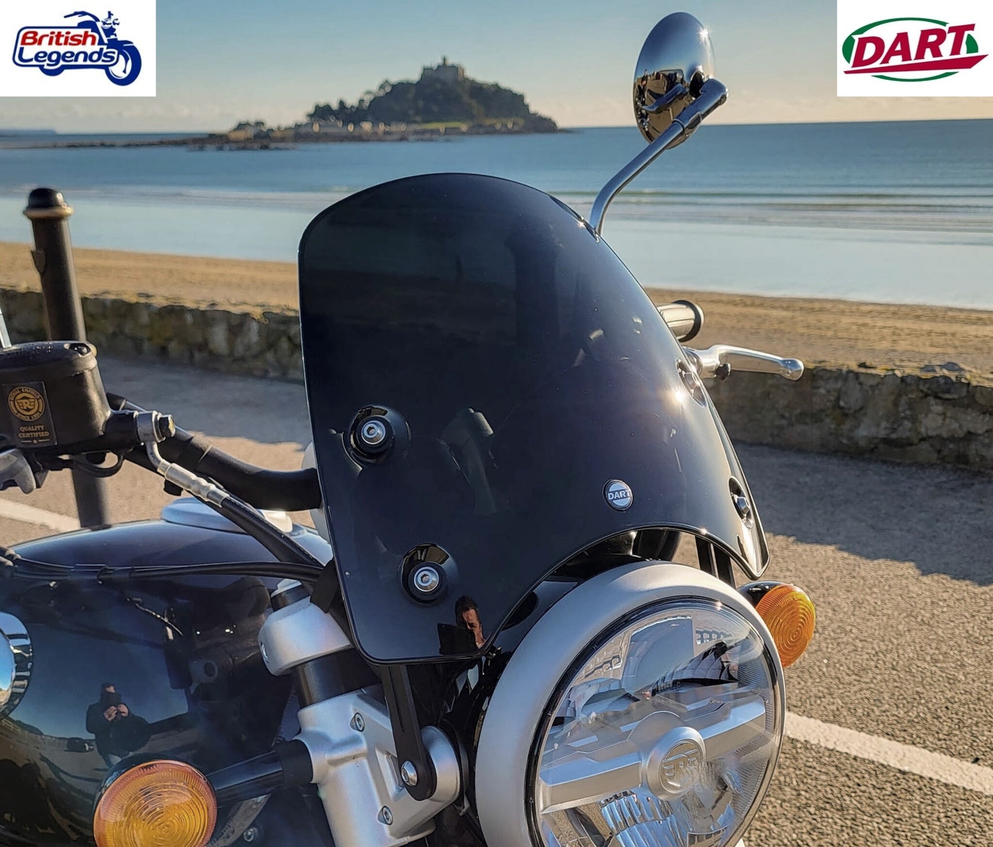 Parabrisas para Royal-Enfield Super Meteor 650