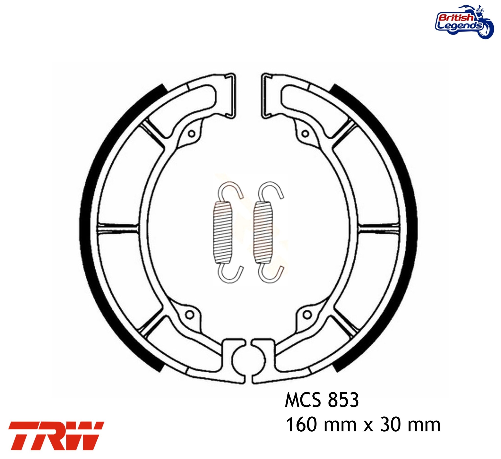 Garniture Frein AR pour Kawasaki W650/W800