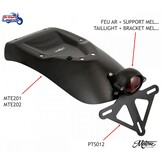 Garde-Boue Courts AV+AR pour Speed Twin 1200