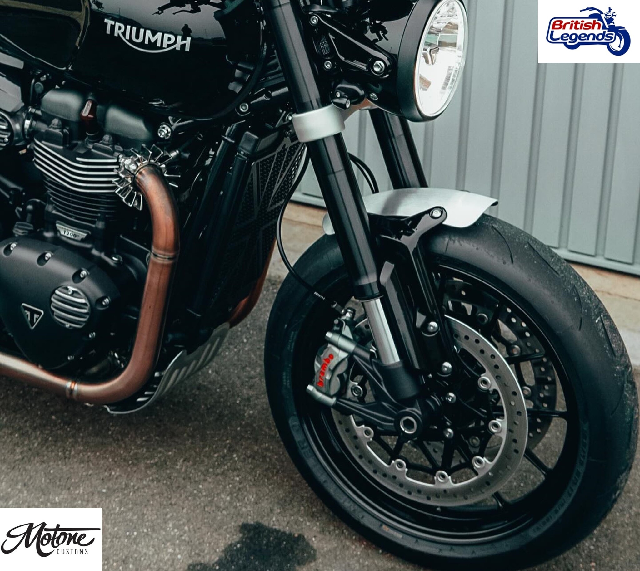 Short Front + Rear Fenders for Speed Twin 1200