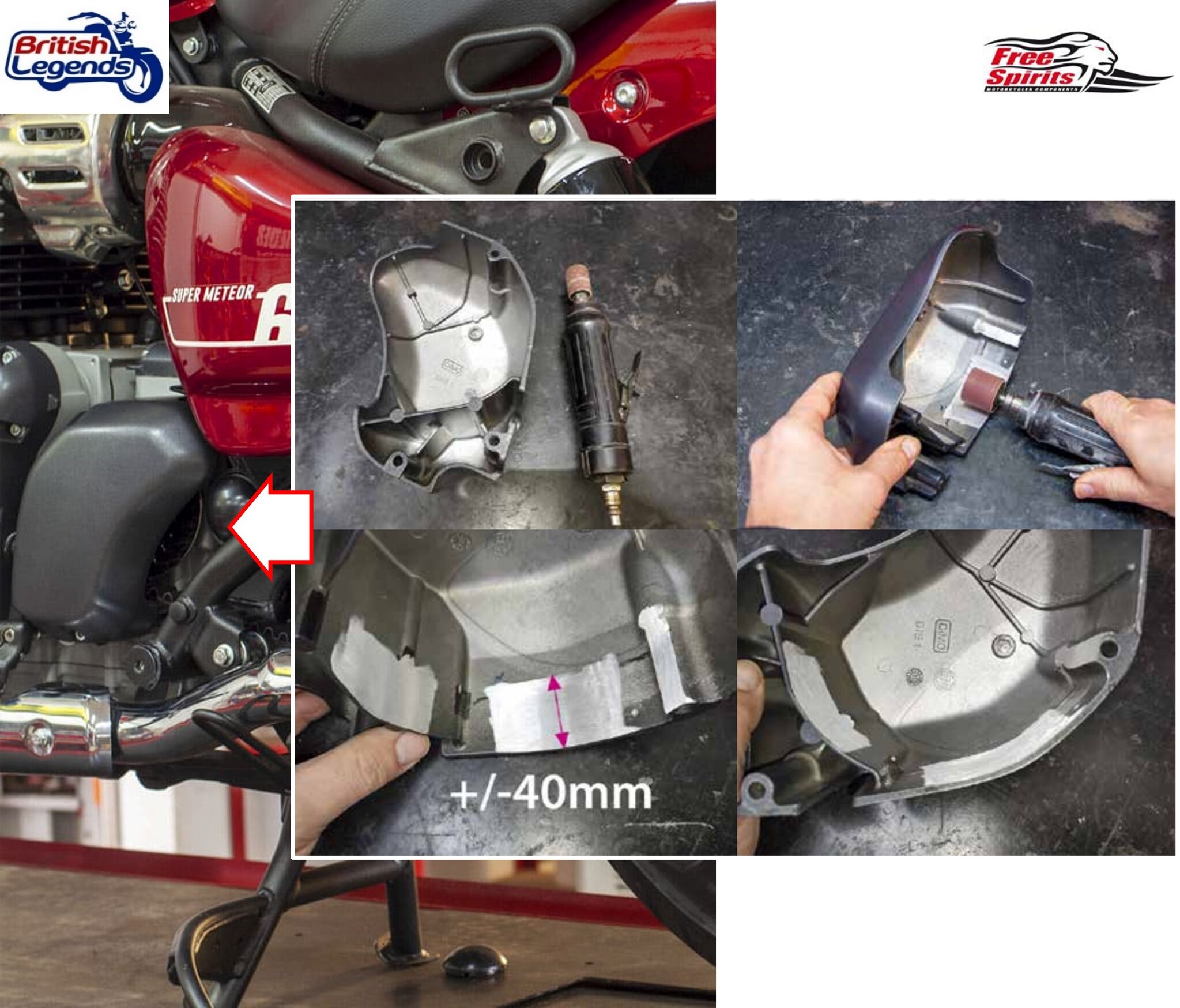 Drive-Belt Kit for Royal Enfield Super Meteor 650