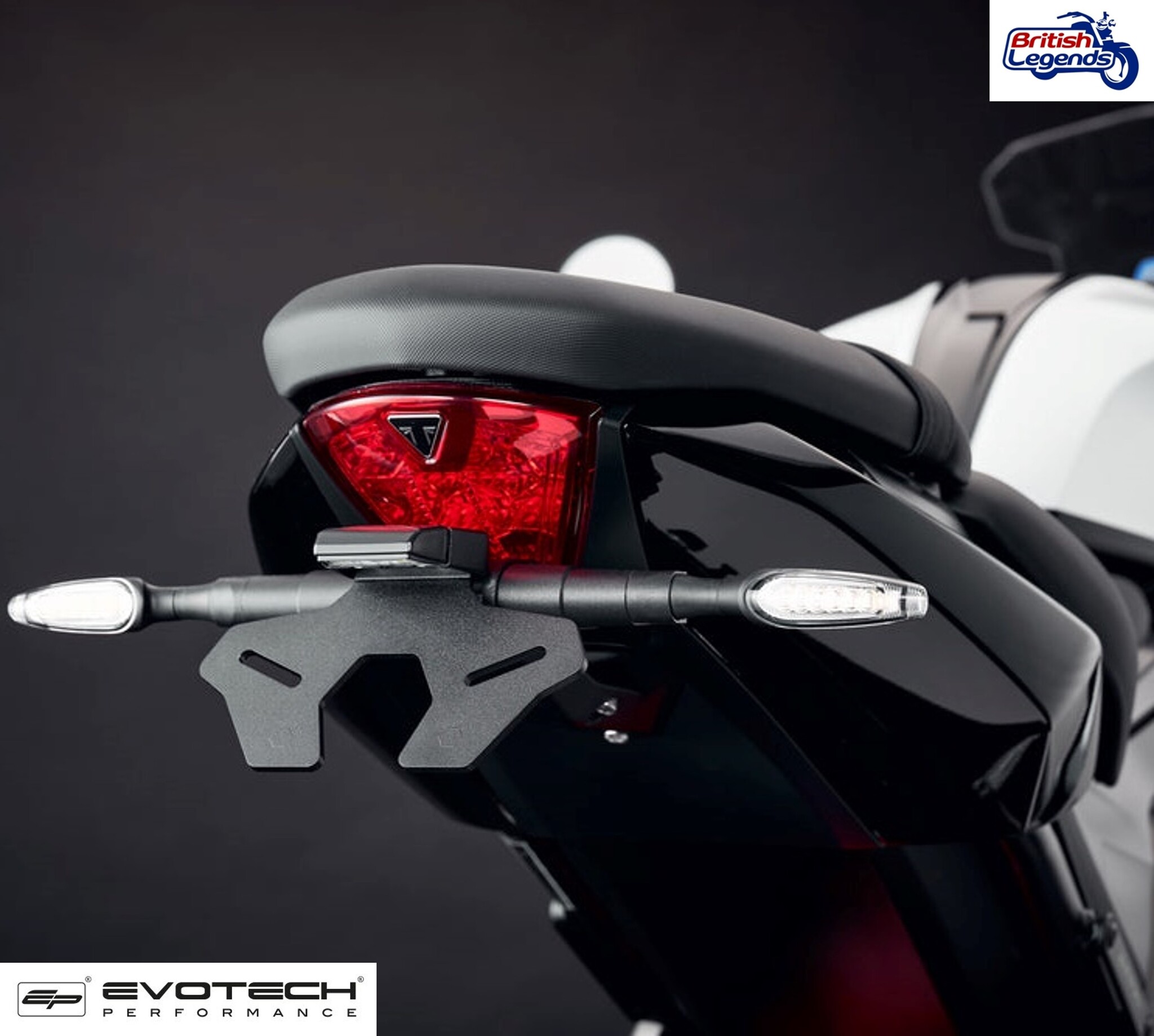 Kit Arrière Court + Porte-Plaque Triumph Daytona 660