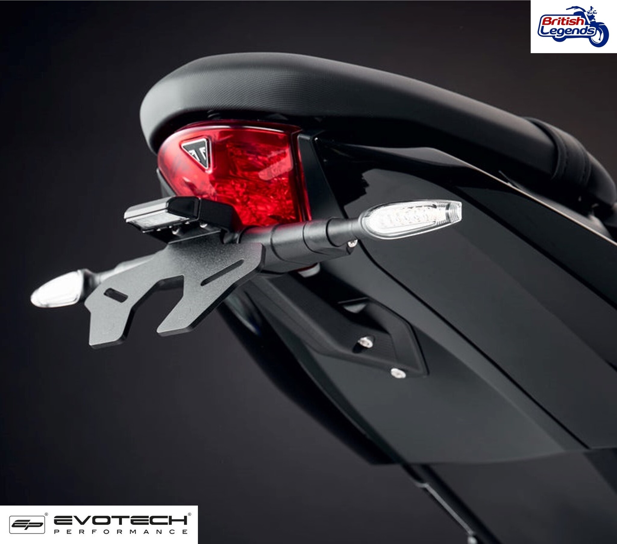 Kit Arrière Court + Porte-Plaque Triumph Daytona 660