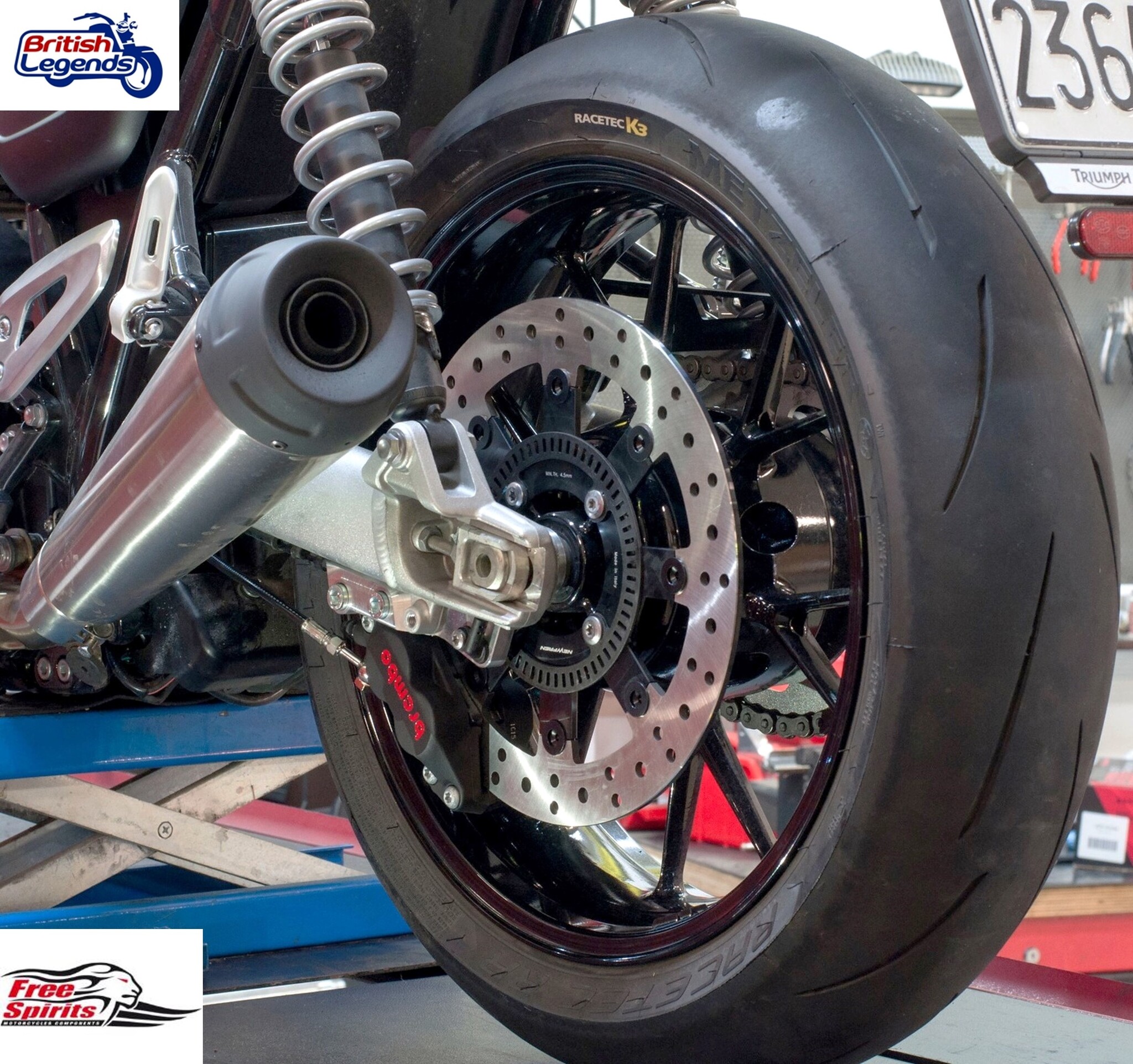 Kit AR Brembo pour Thruxton RS & Speed Twin