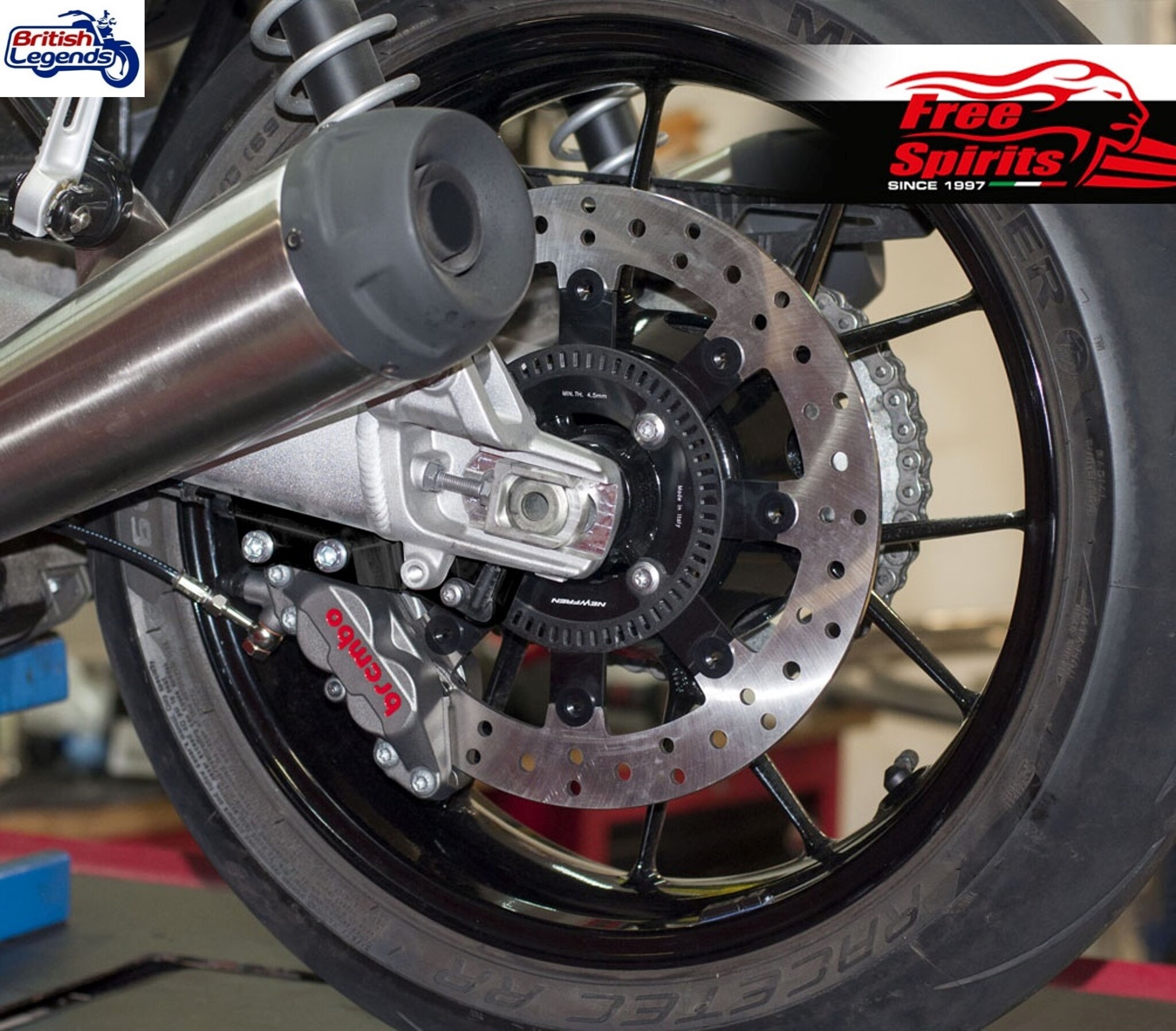 Kit AR Brembo pour Thruxton RS & Speed Twin