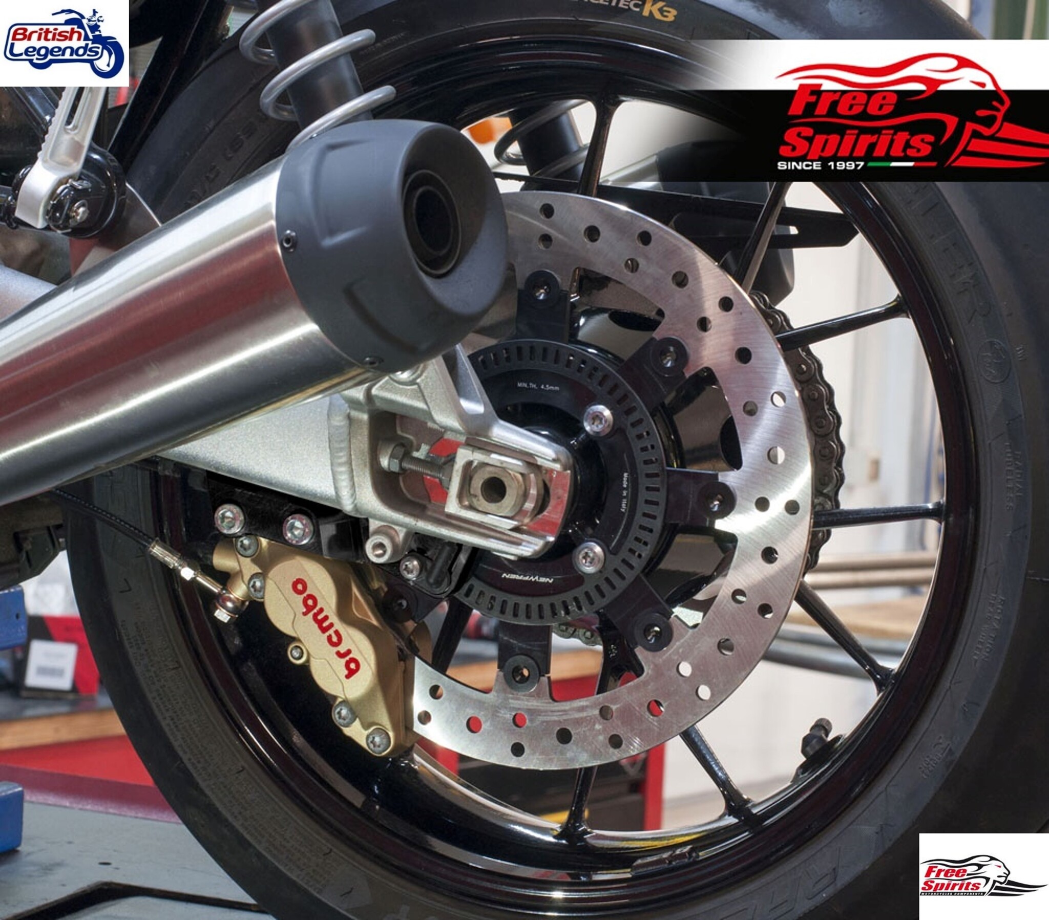 Kit AR Brembo pour Thruxton RS & Speed Twin