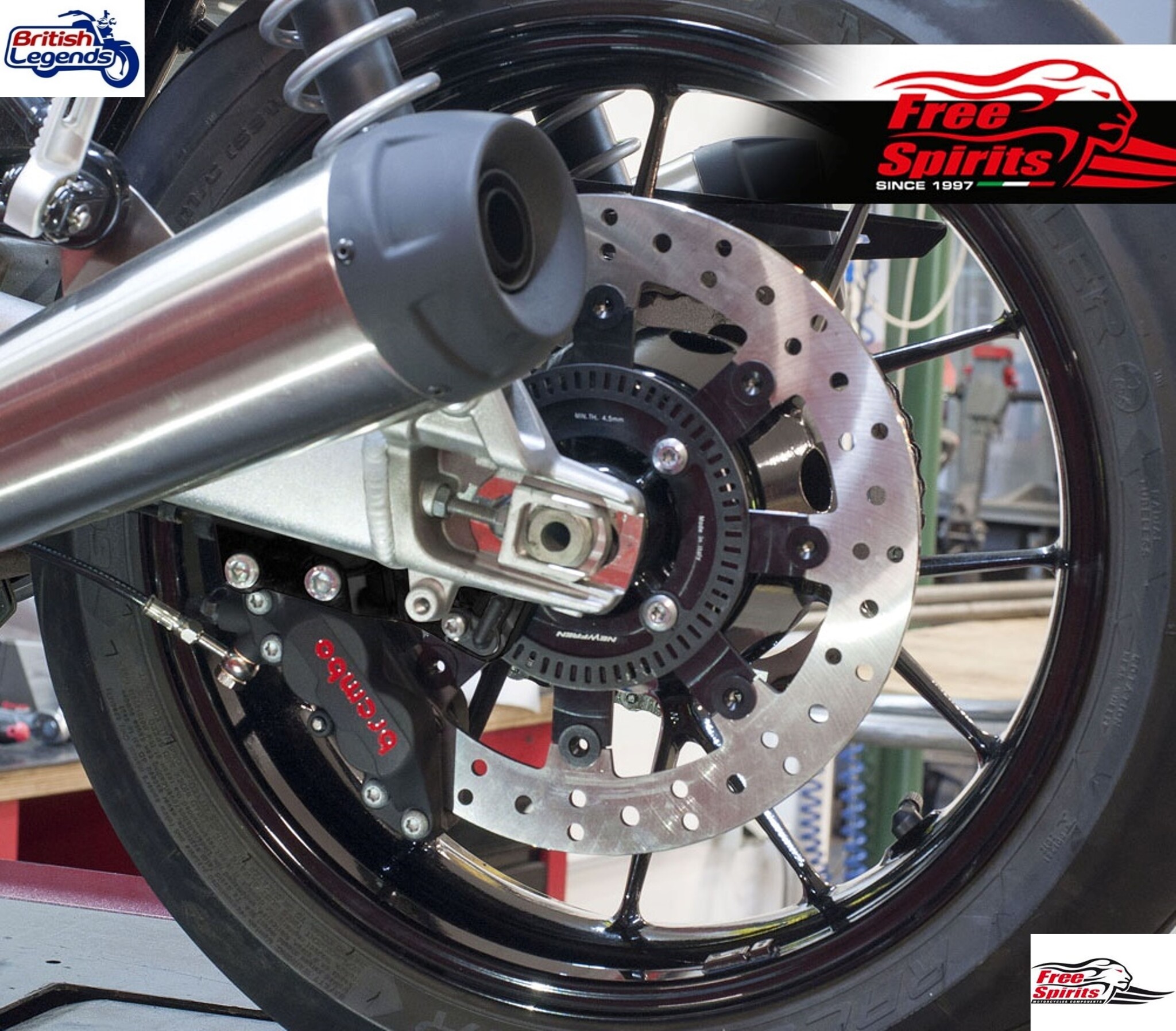 Kit AR Brembo pour Thruxton RS & Speed Twin