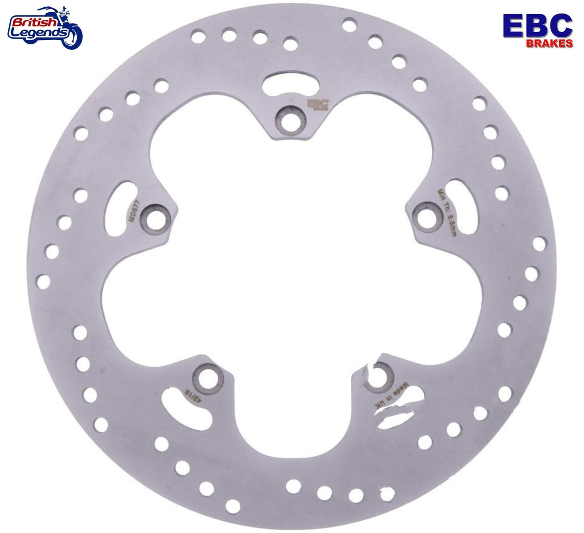 Disques de Freins Avant pour Triumph Tiger