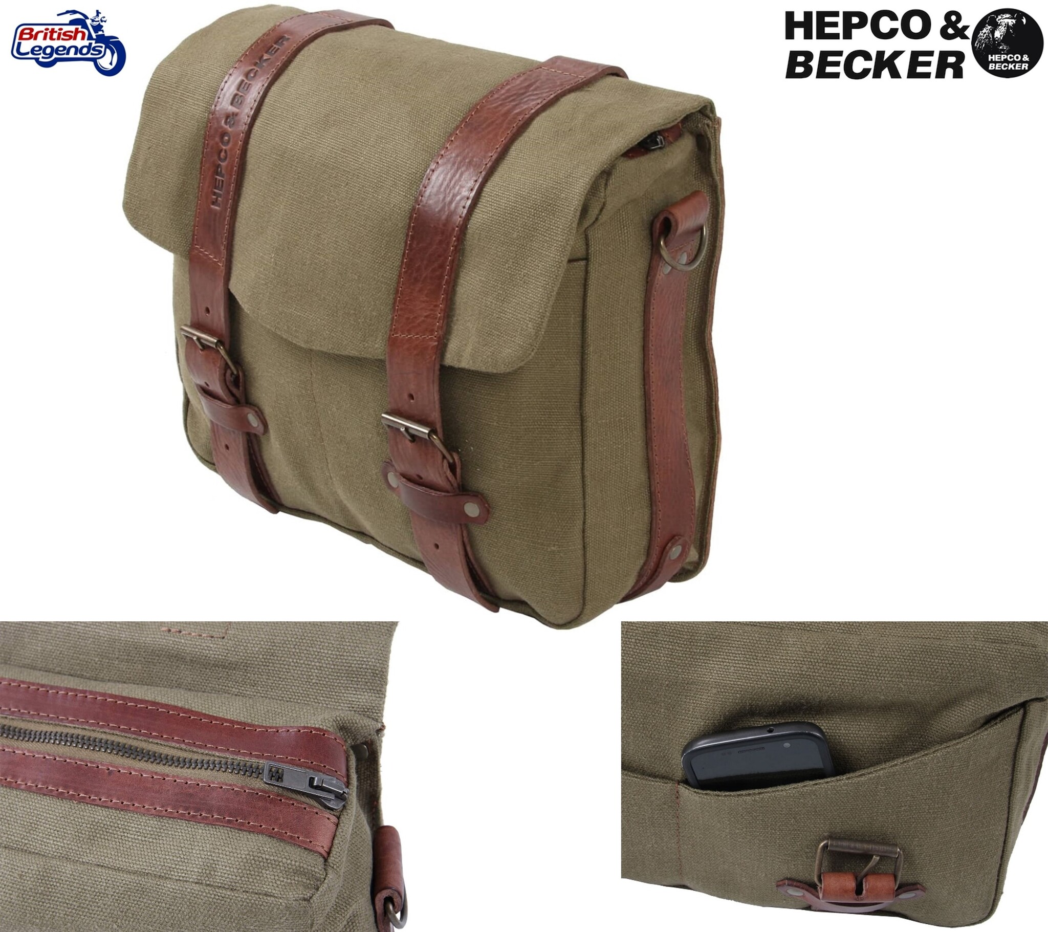 Legacy Saddle Bags with C-Bow Fitting Kit