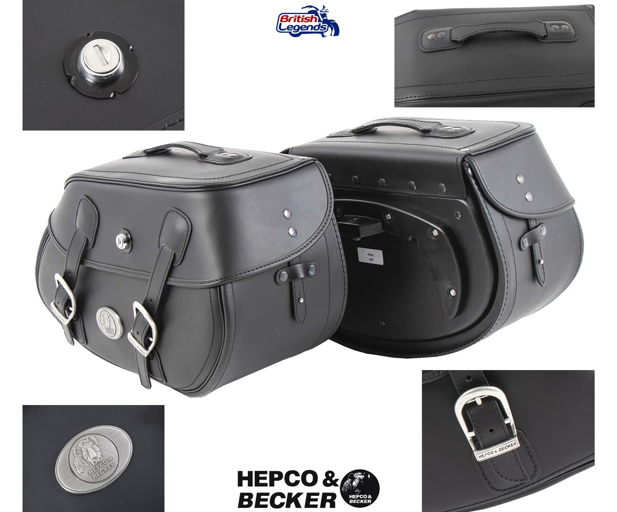 Alforjas Buffalo con kit de montaje C-Bow