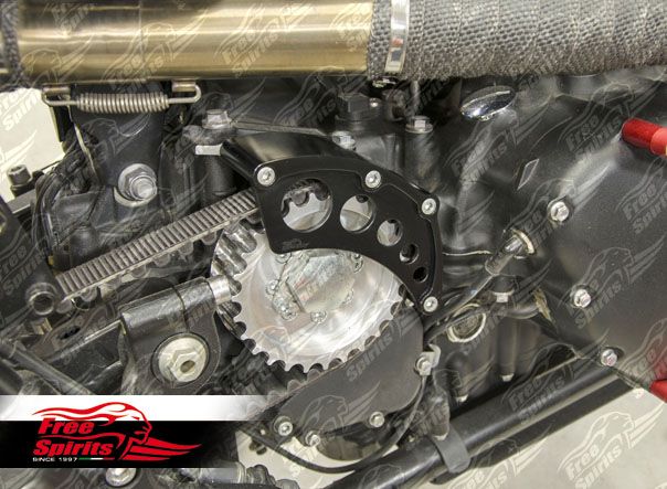 Solid Aluminium Sprocket Cover for Triumph Twins