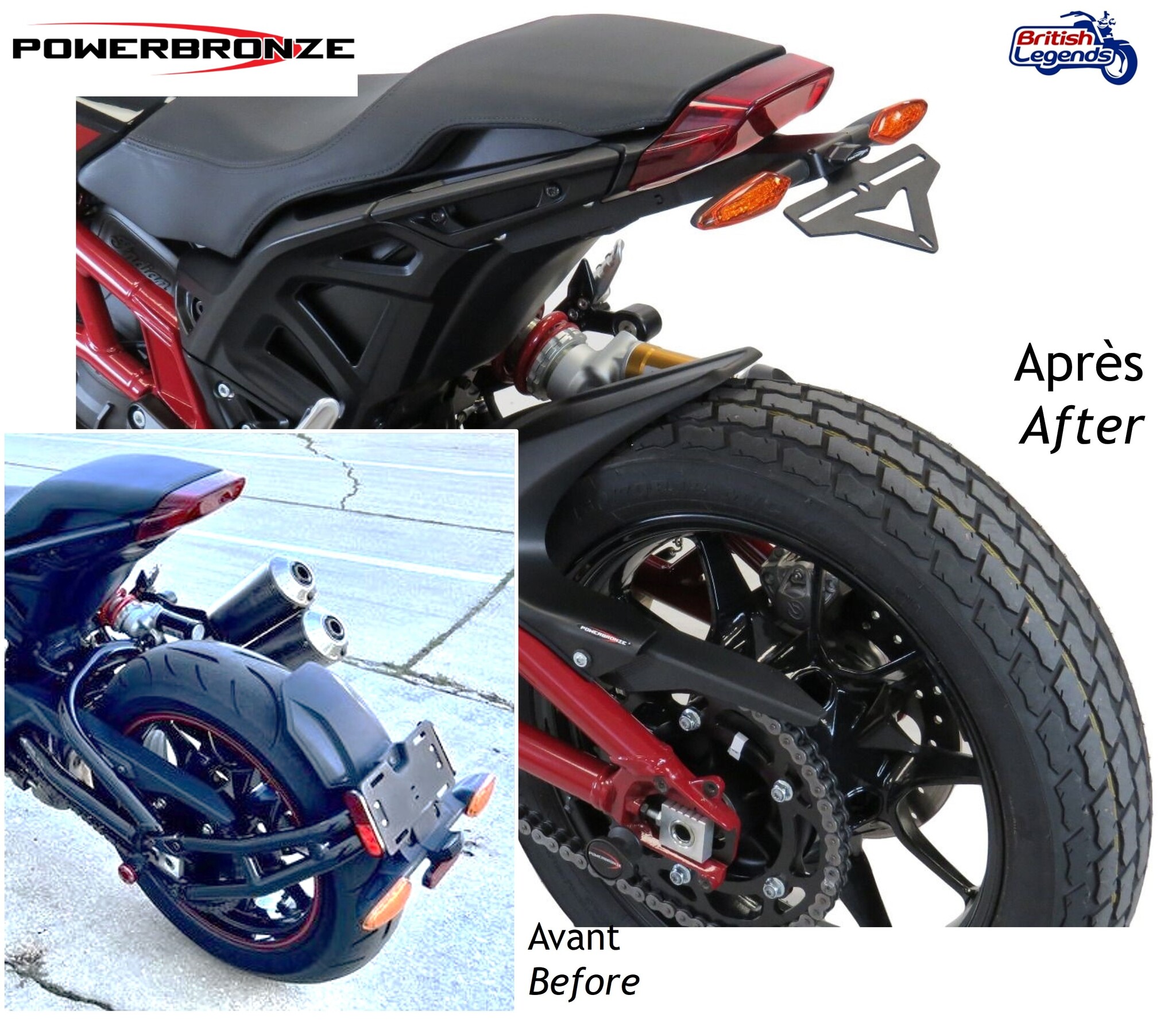 Kit "AR Court" pour Indian FTR & FTR 1200