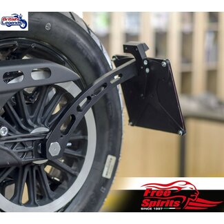 Free Spirits Side-Mount License Plate Scout