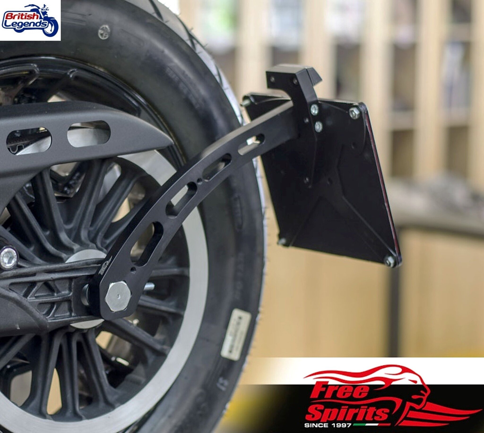 Side License Plate Kit for Indian Scout