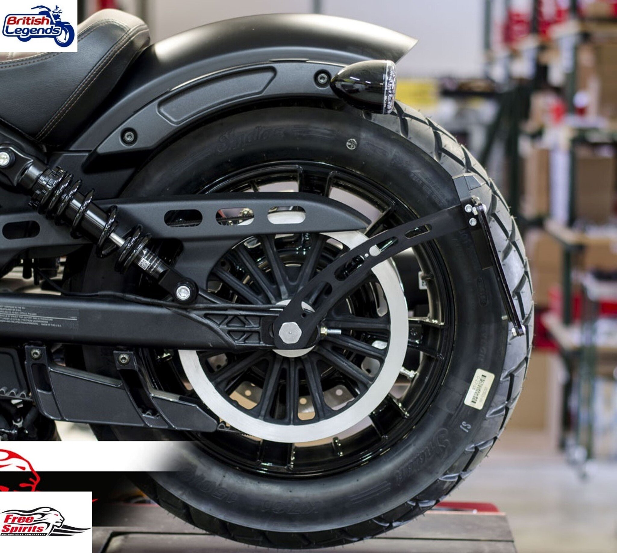 Side License Plate Kit for Indian Scout