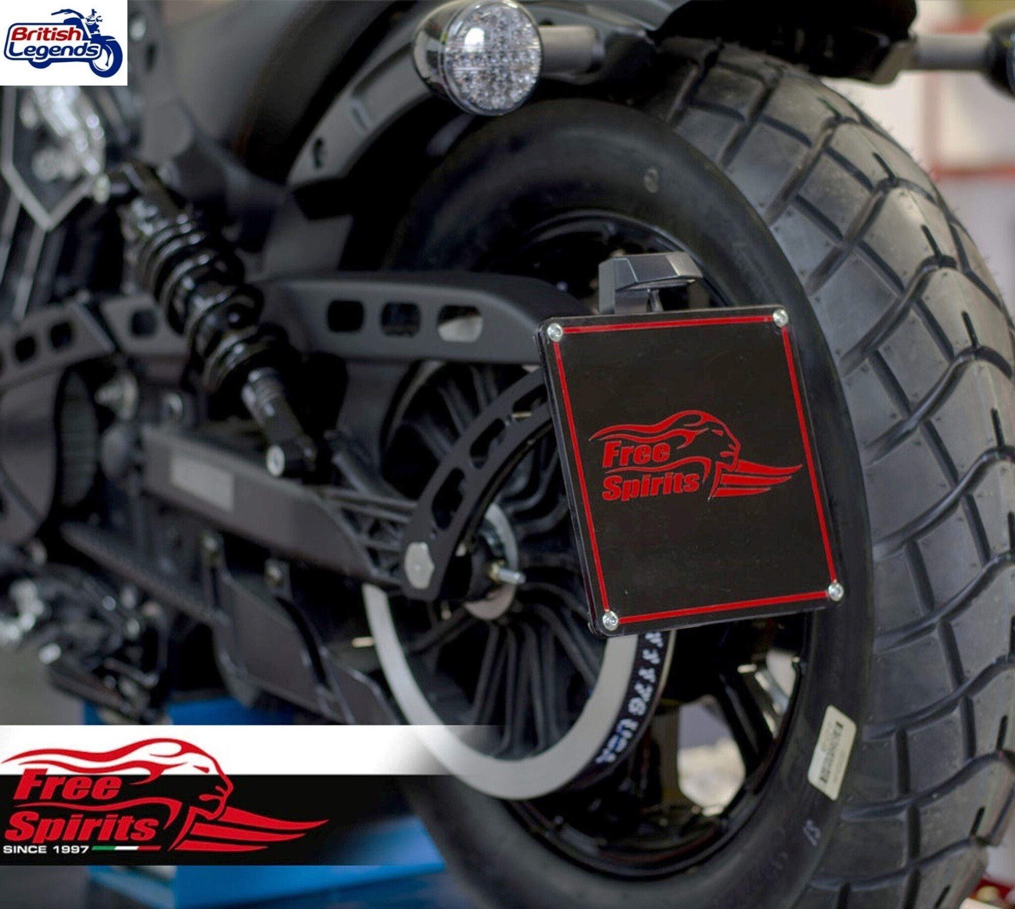 Side License Plate Kit for Indian Scout