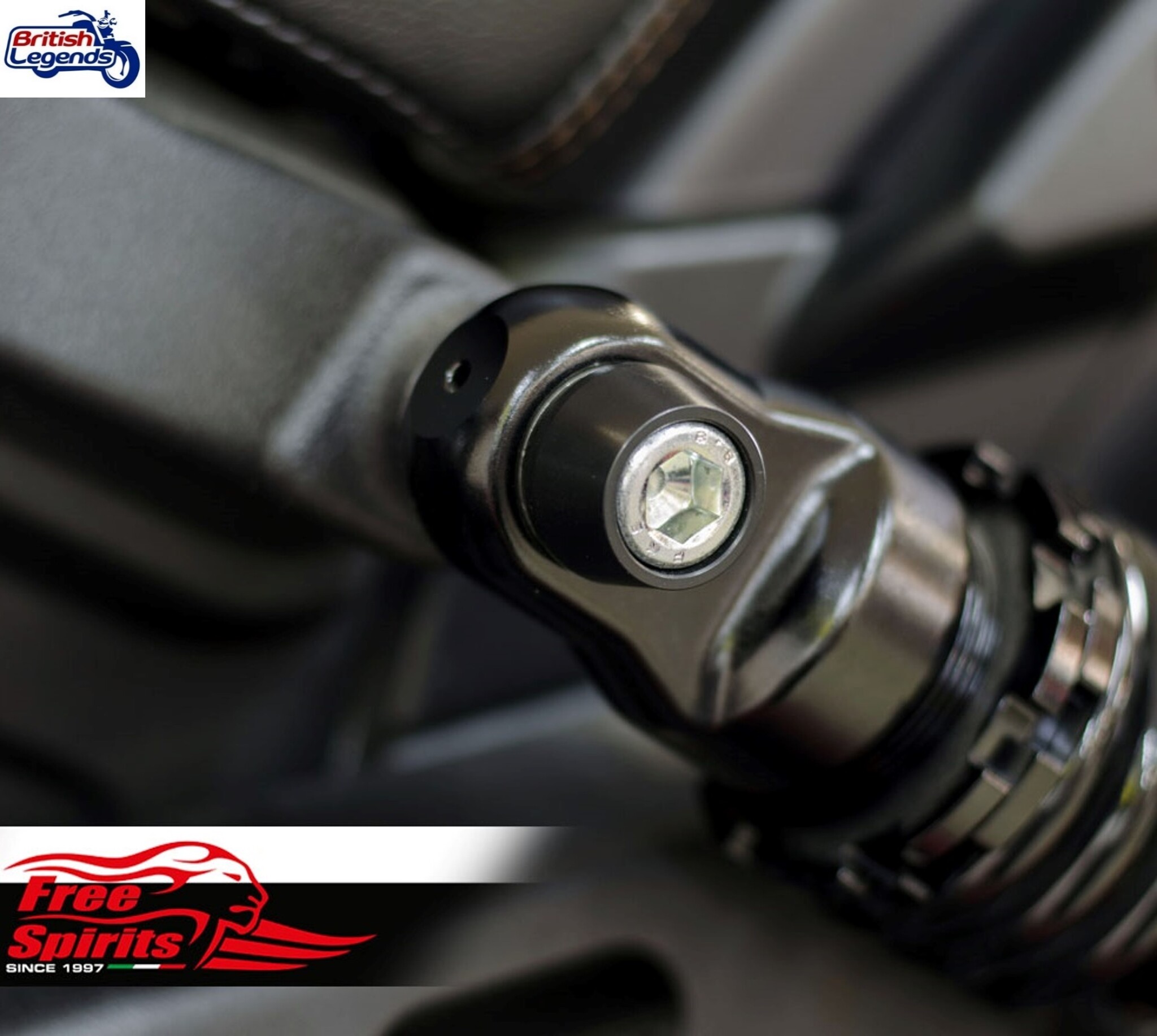 Fixations d'Amortisseurs pour Indian Scout