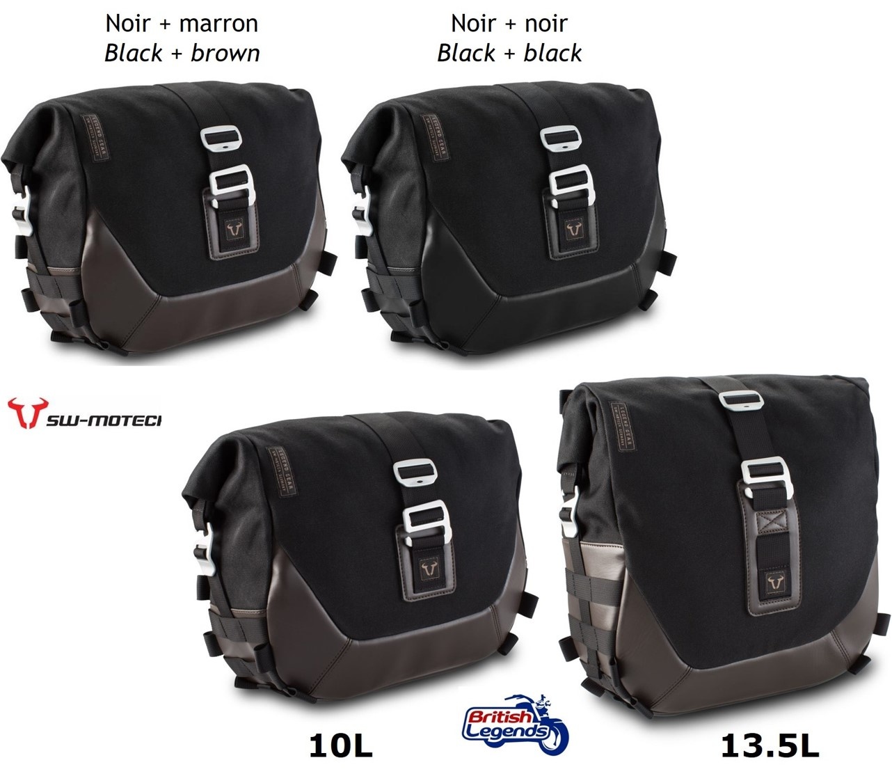 Bolsa Laterale + Soporte para Indian FTR & FTR1200