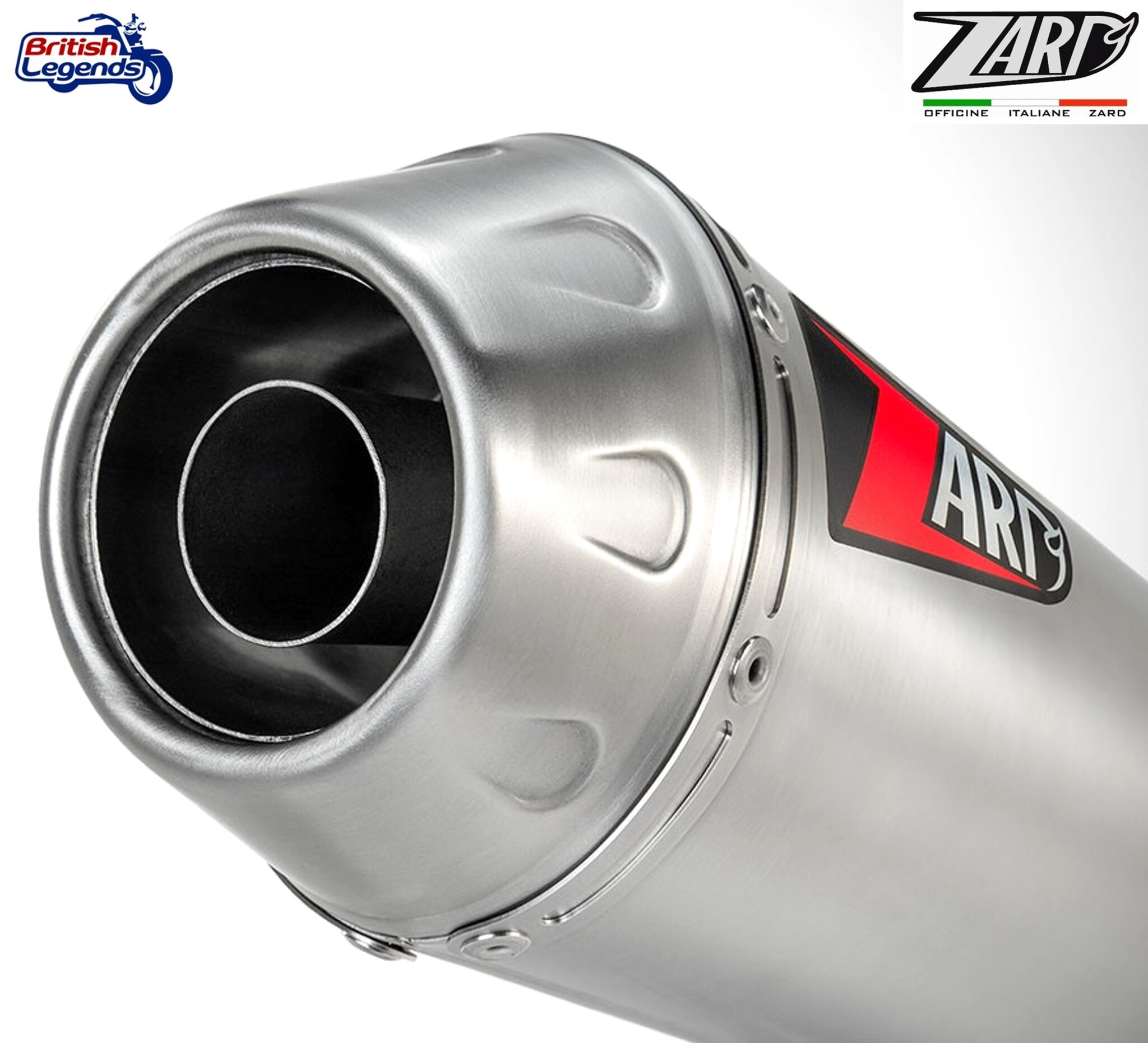 Zard Slip-On Silencer for Speed/Scrambler 400
