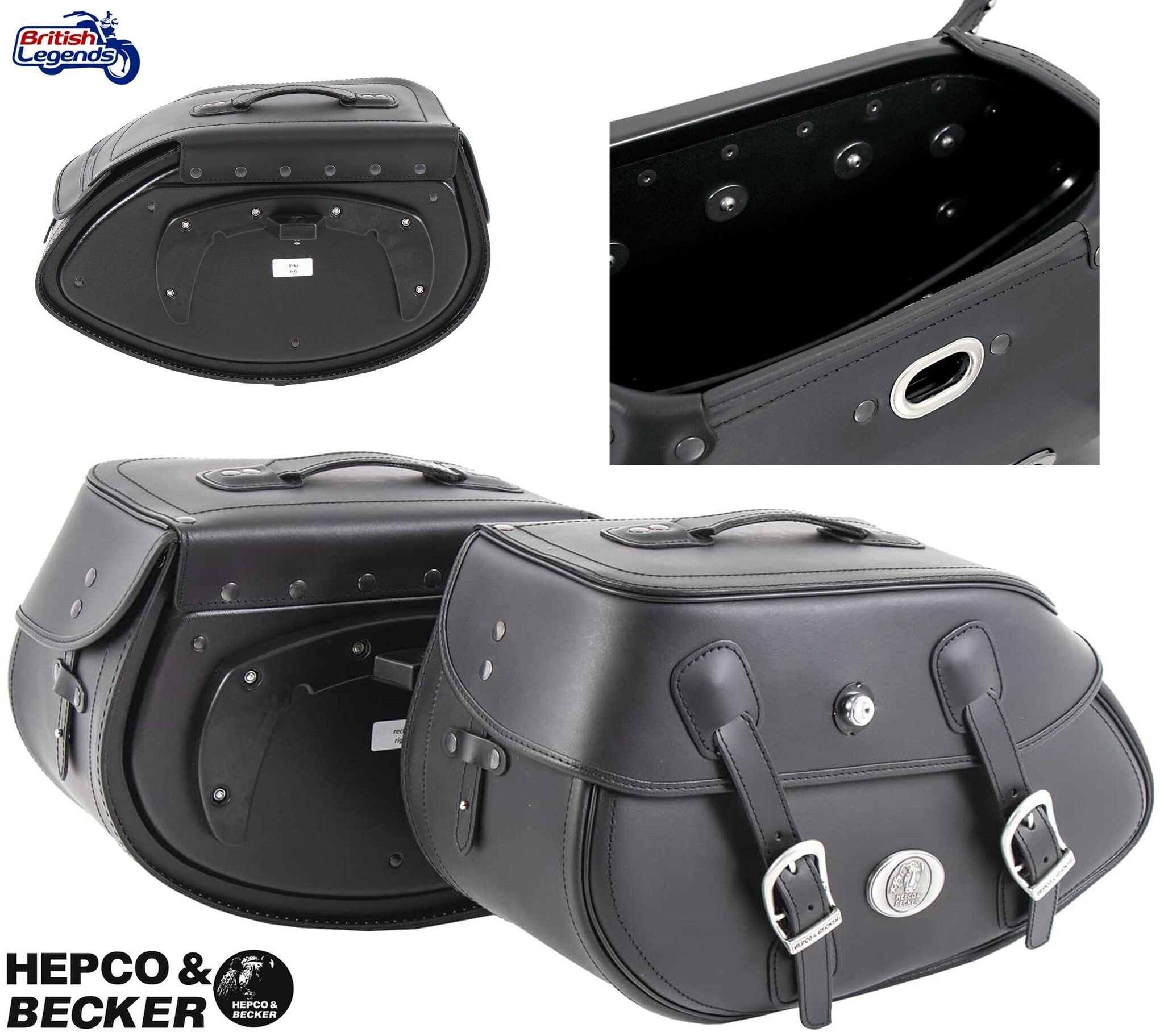 Buffalo Saddle Bags with C-Bow Fitting Kit