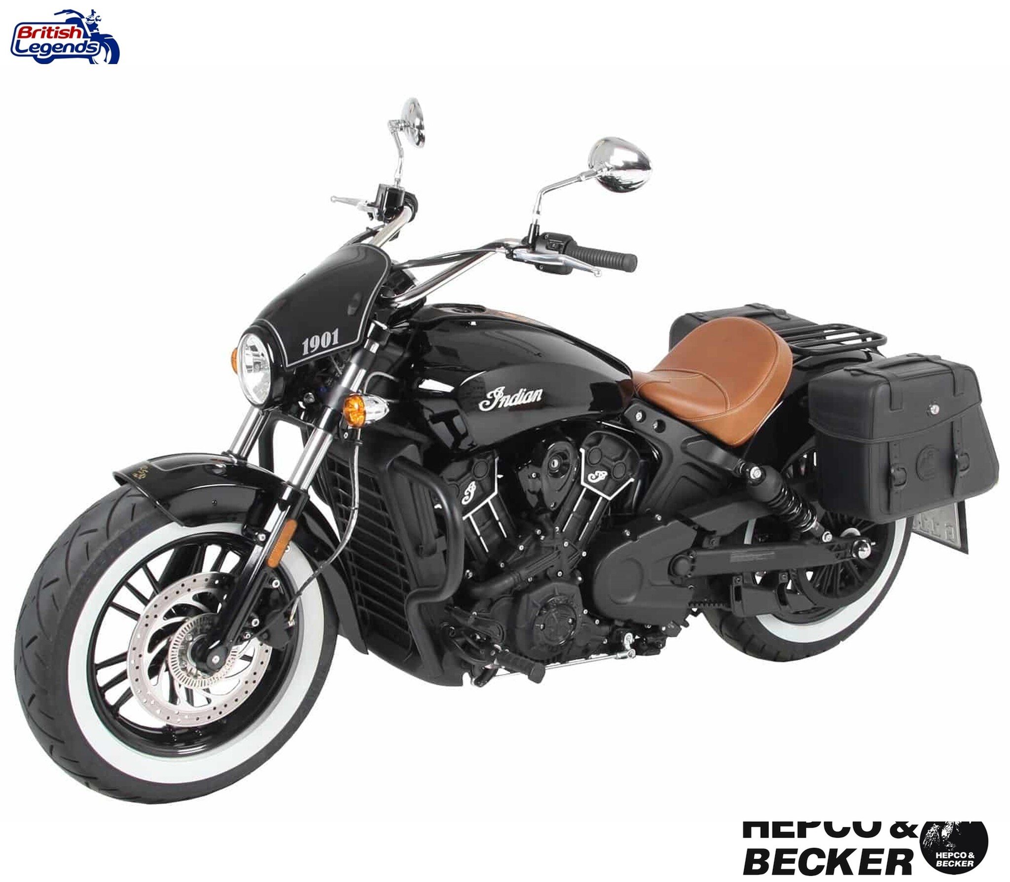 Buffalo Saddle Bags with C-Bow Fitting Kit