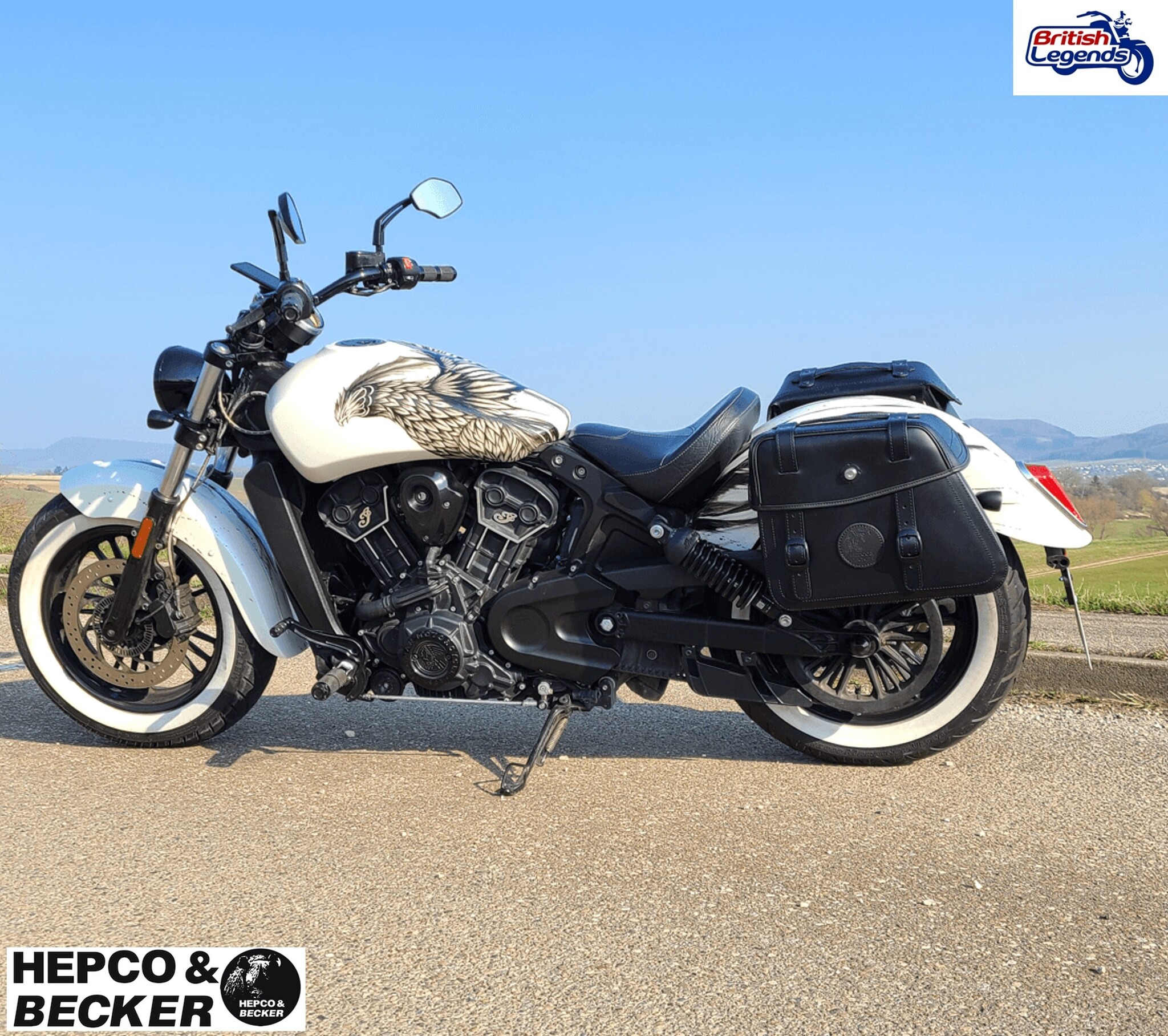 Buffalo Saddle Bags with C-Bow Fitting Kit