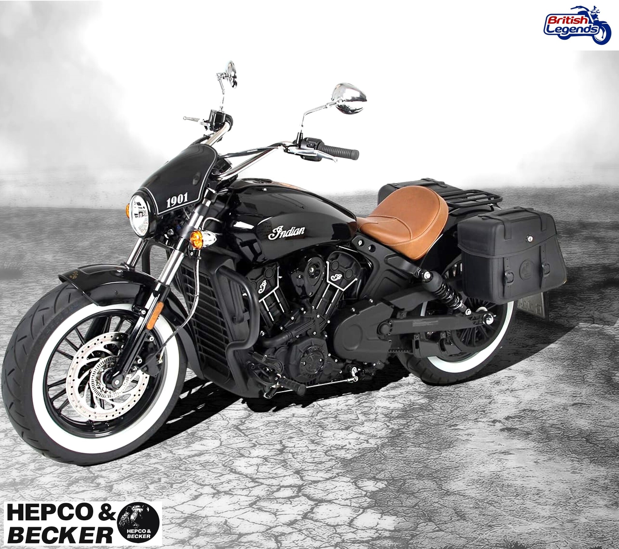 Buffalo Saddle Bags with C-Bow Fitting Kit