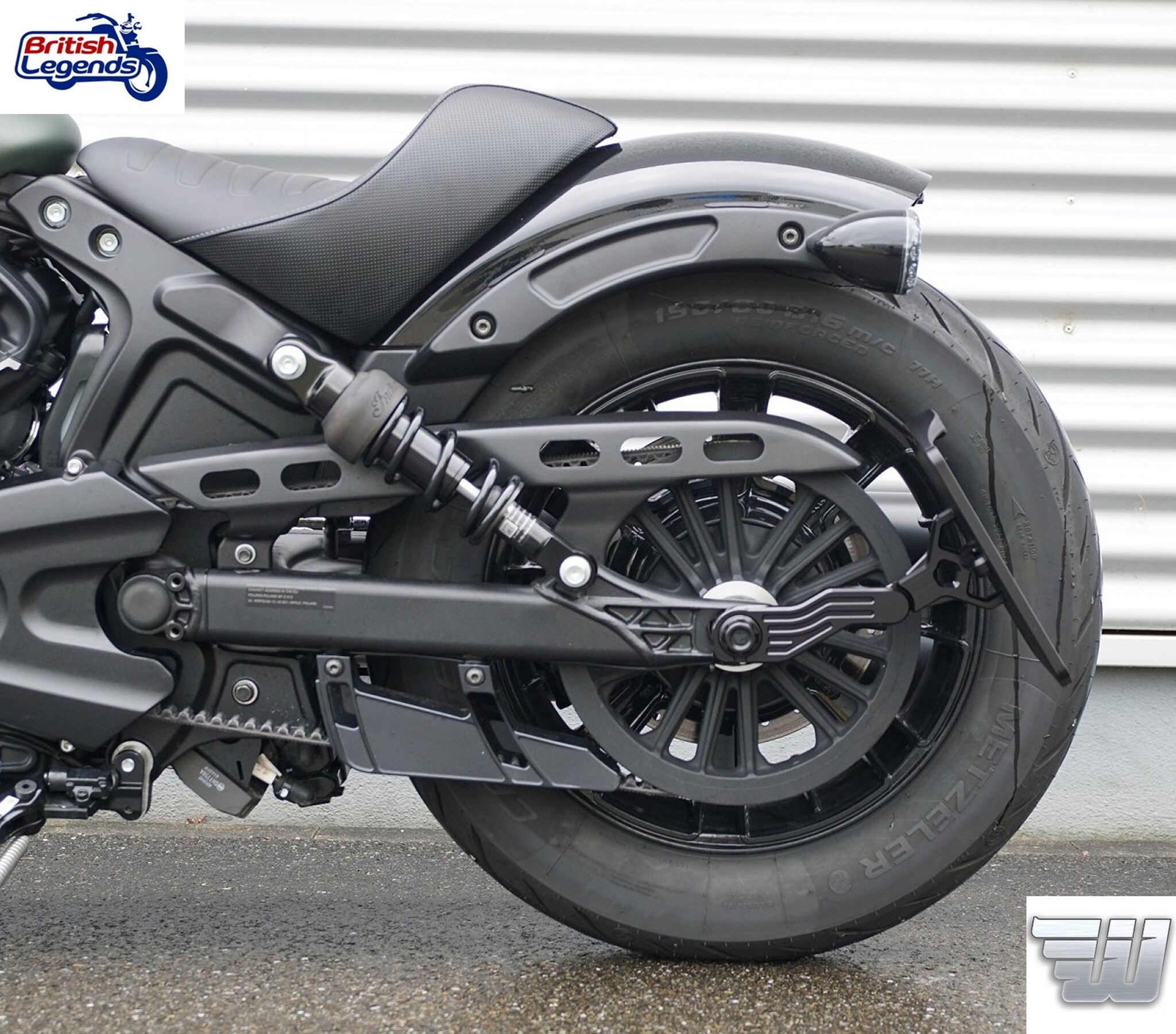 Porte-Plaque Latéral pour motos Indian