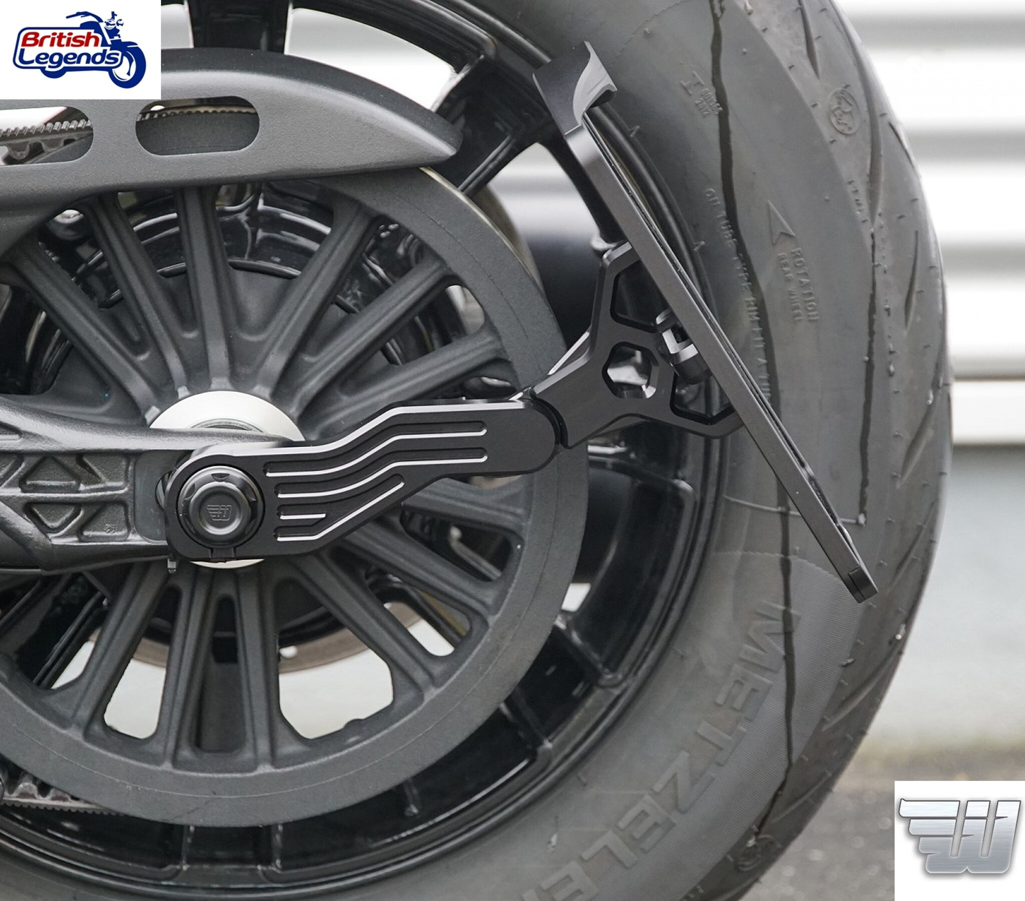 Porte-Plaque Latéral pour motos Indian