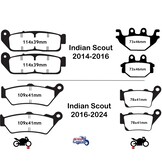 Plaquettes Sintérisées pour Indian Scout