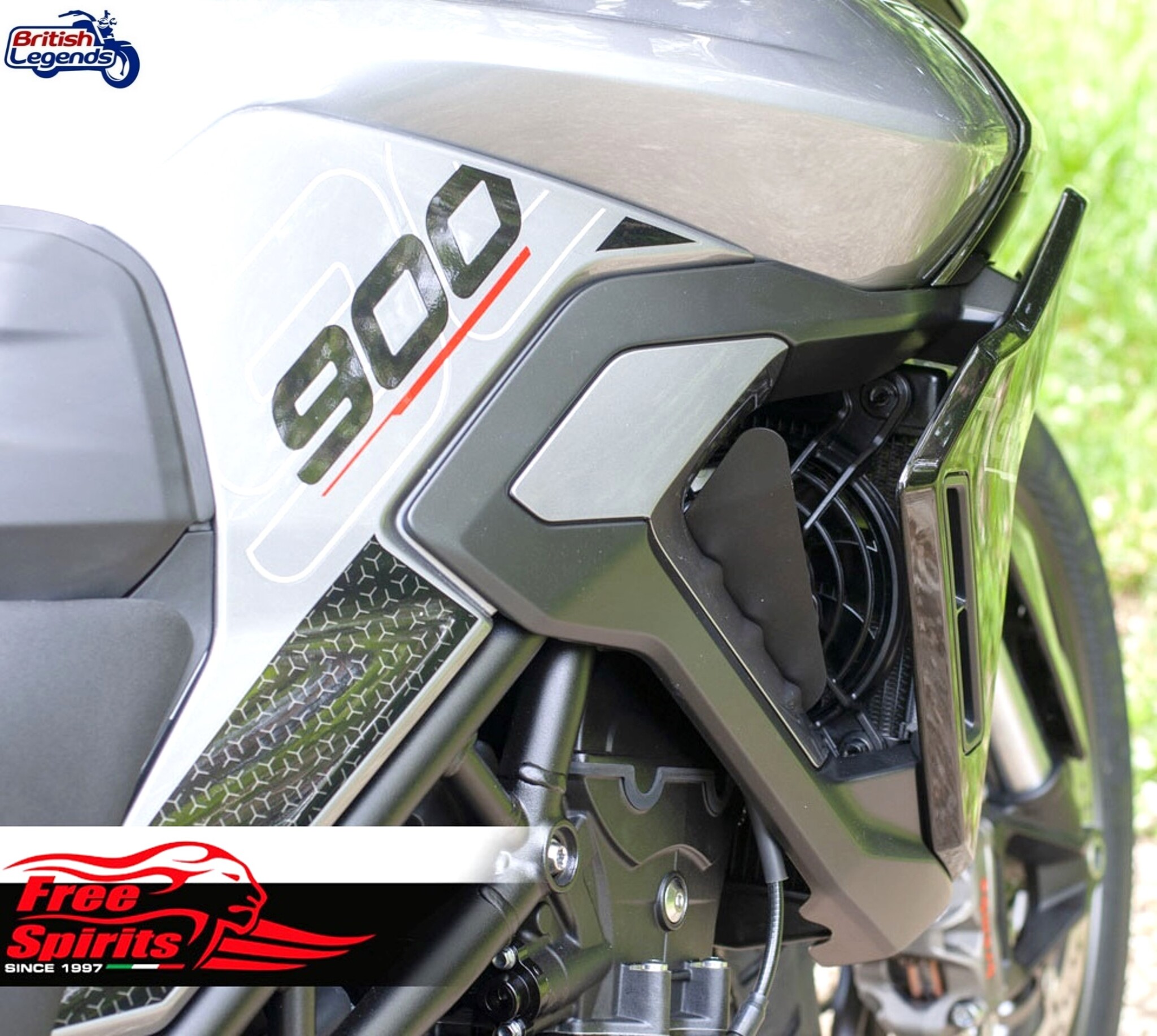 Déflecteurs d'Air Moteur pour Tiger 850/900