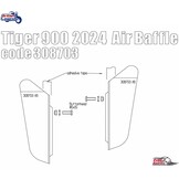 Déflecteurs d'Air Moteur pour Tiger 850/900