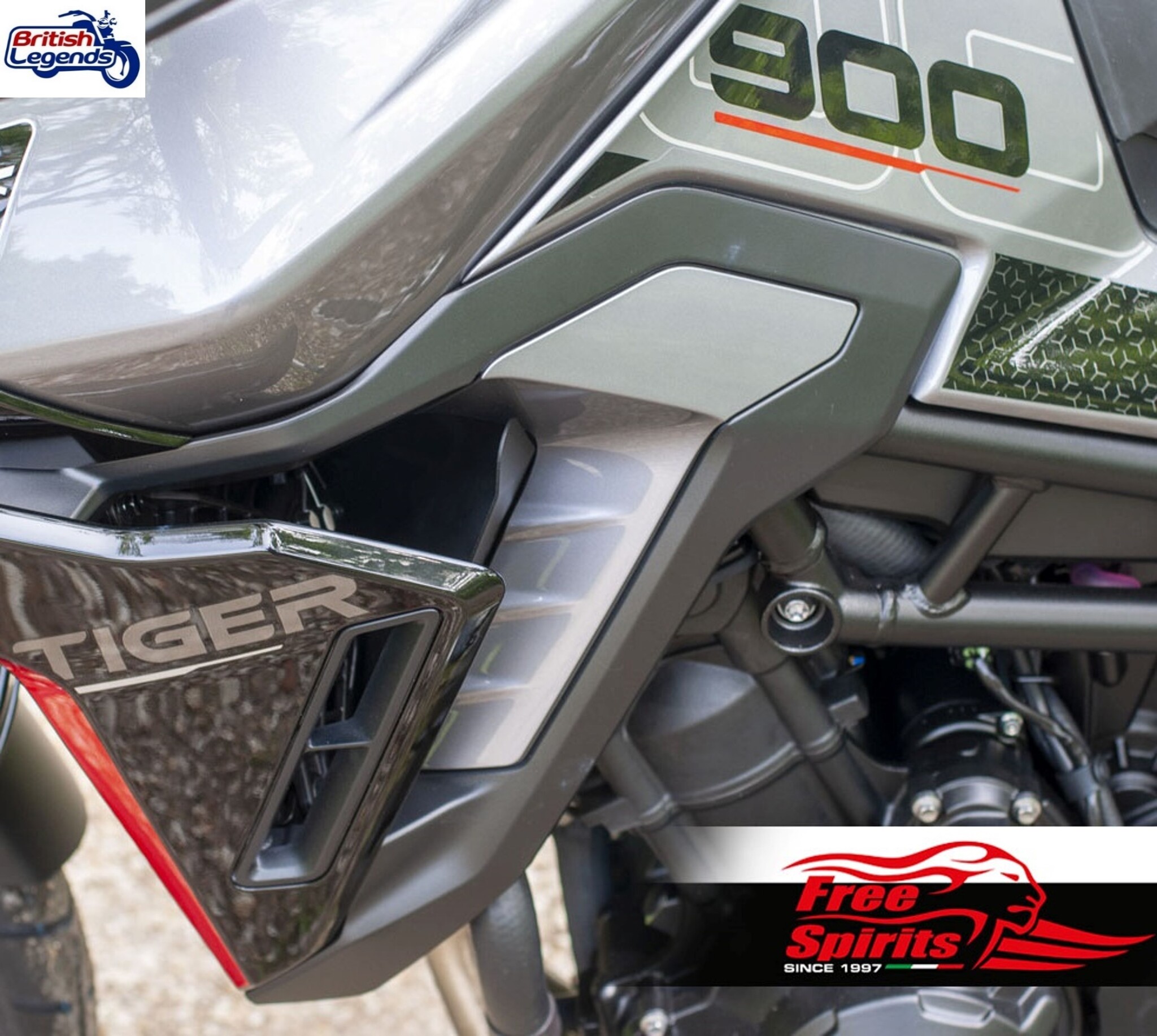 Déflecteurs d'Air Moteur pour Tiger 850/900