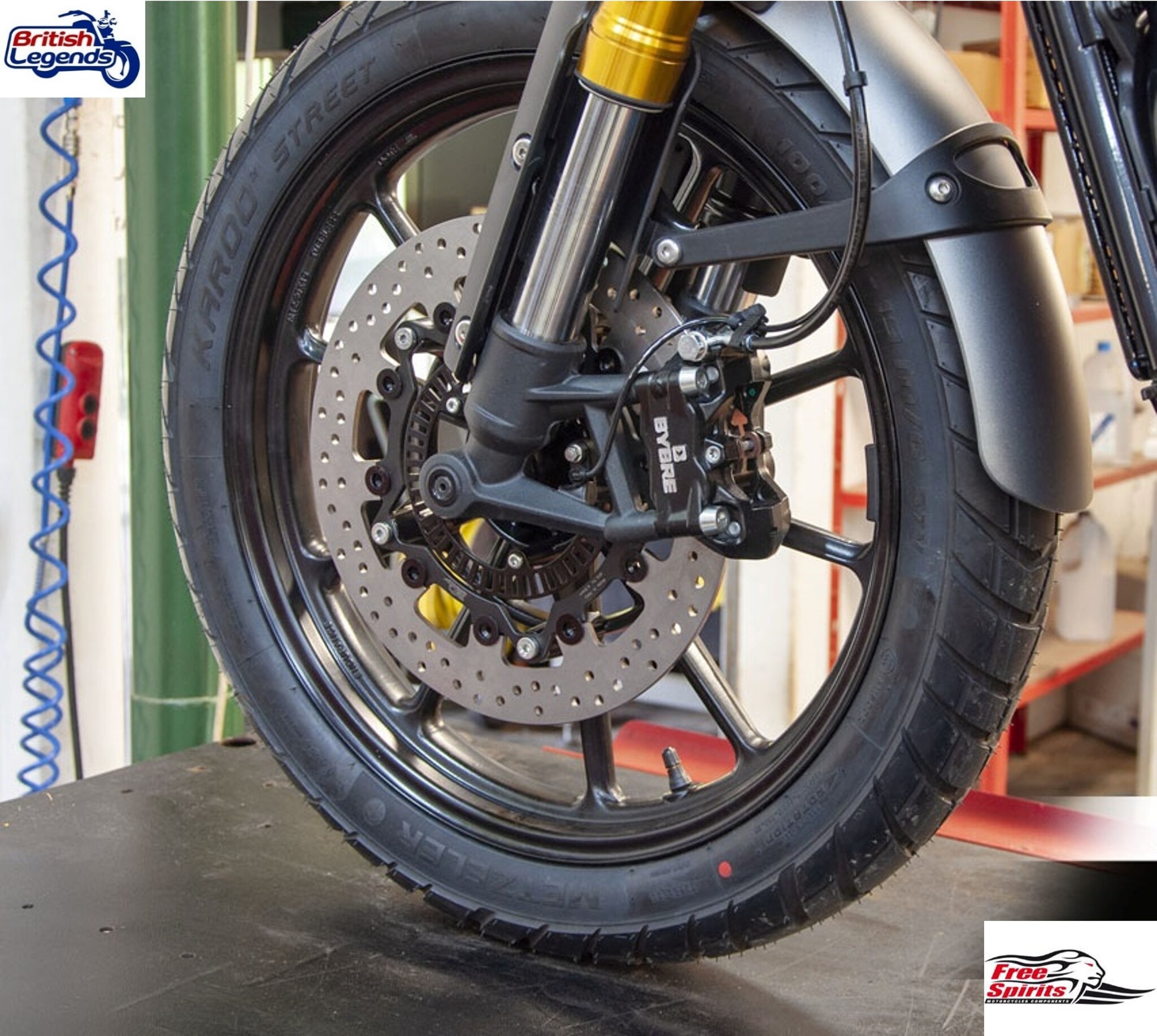 Floating Disc for Speed, Scrambler, Tracker, Thruxton 400