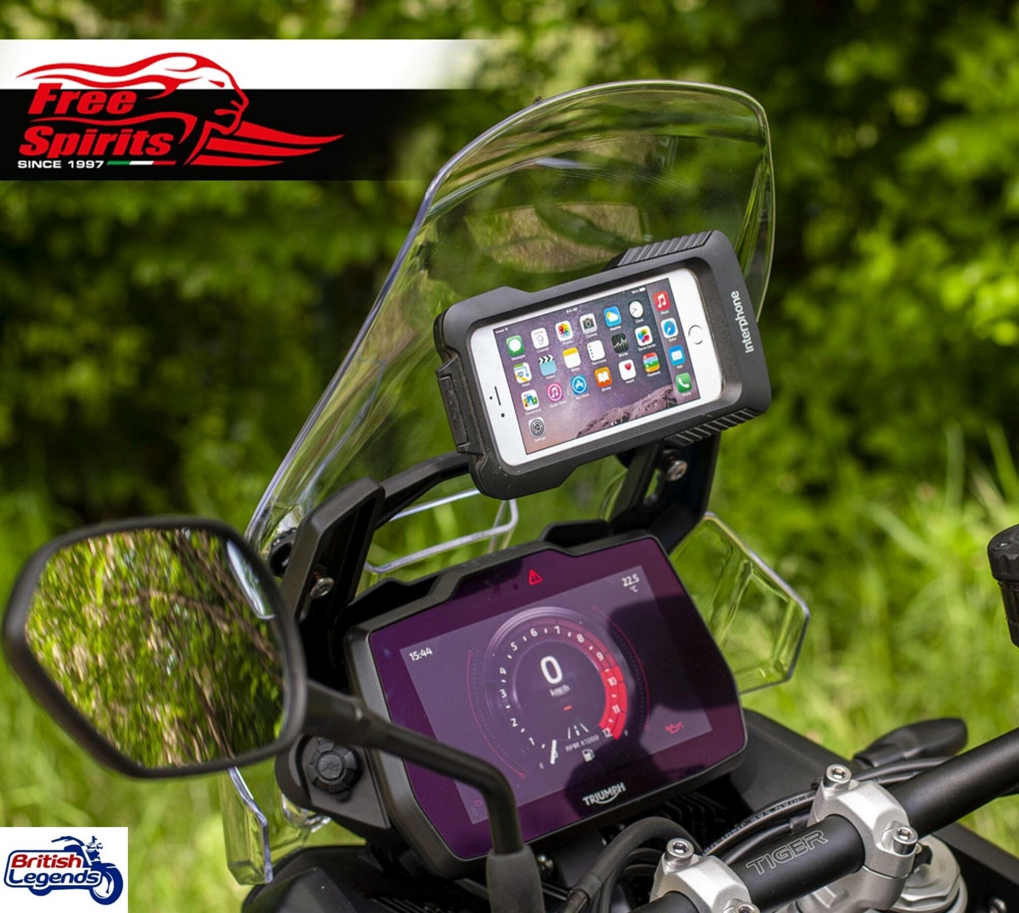 SatNav/GPS Bracket for Triumph Tiger