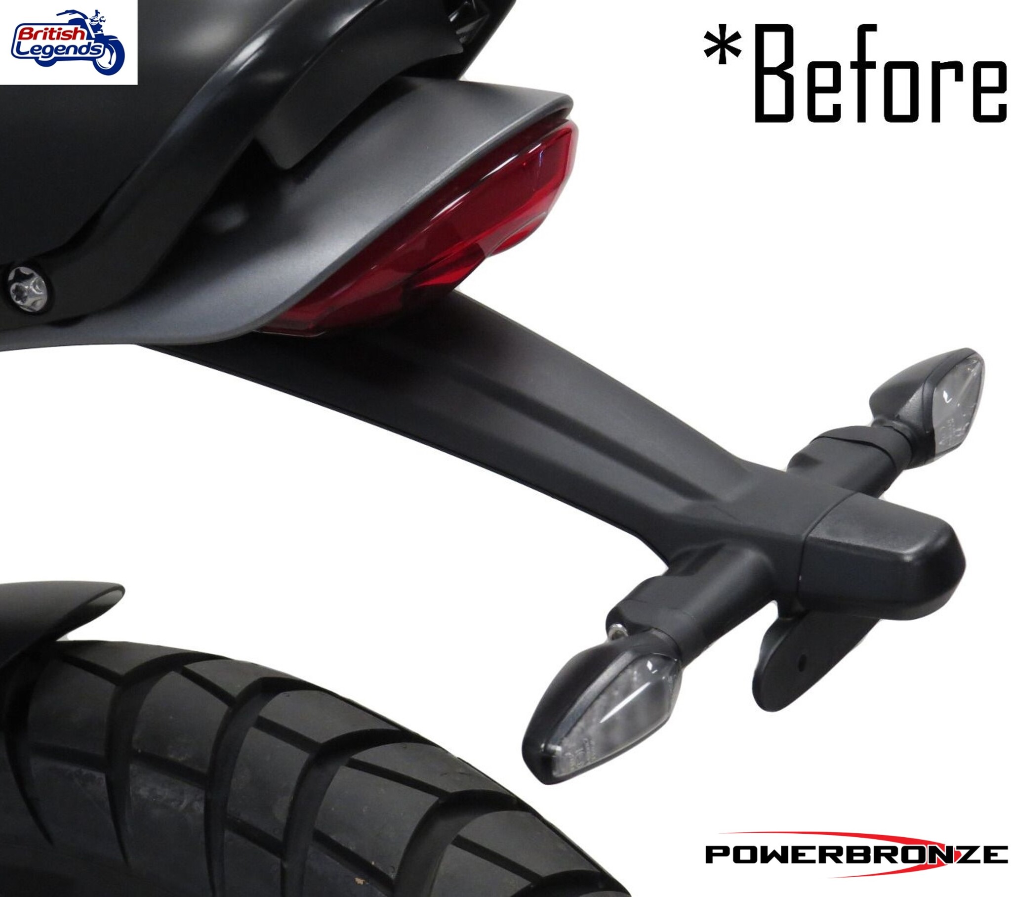 Rear Mud Deflector for Triumph 400cc