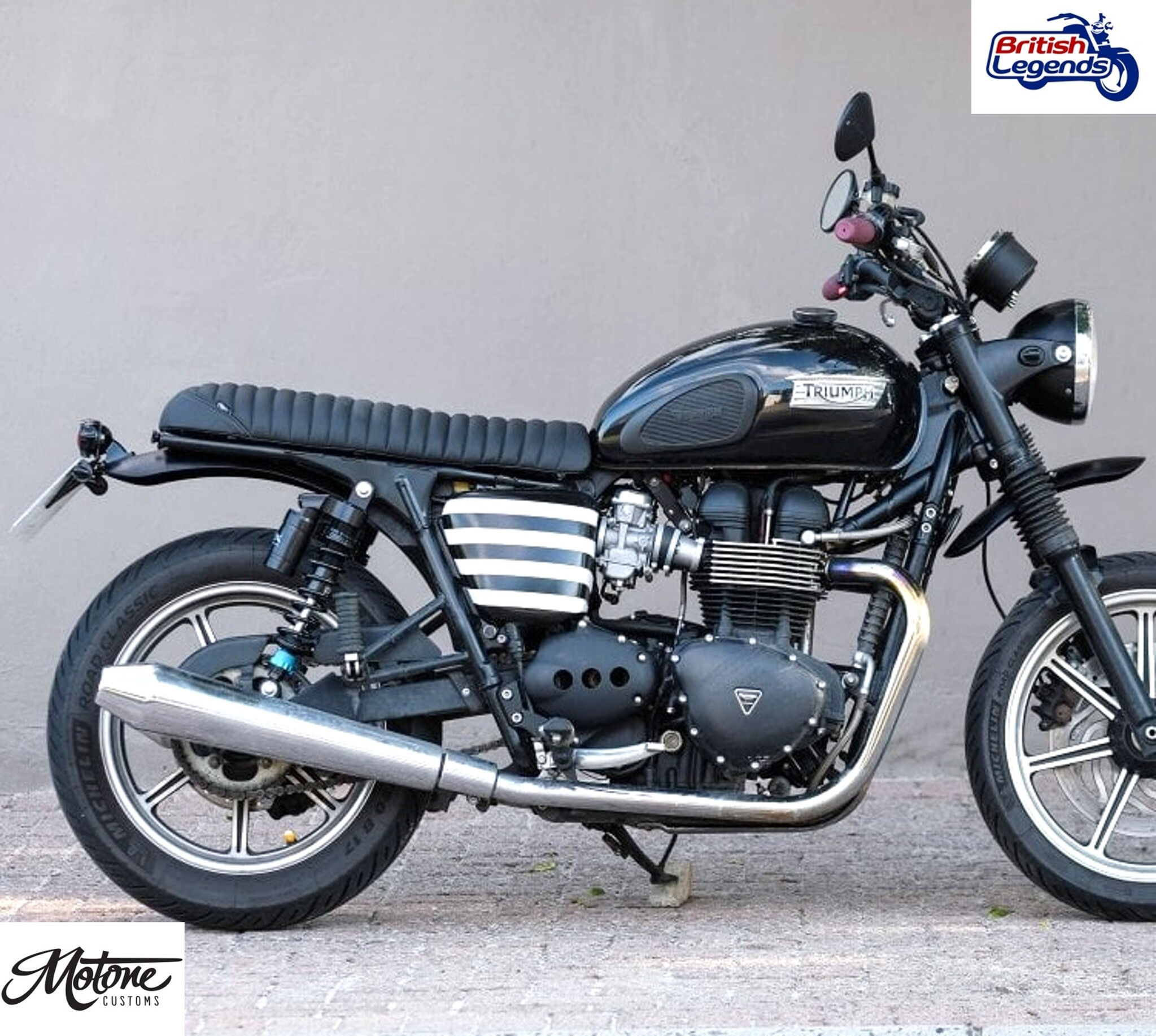 Garde-Boue AR Court en Alu pour Triumph Twins