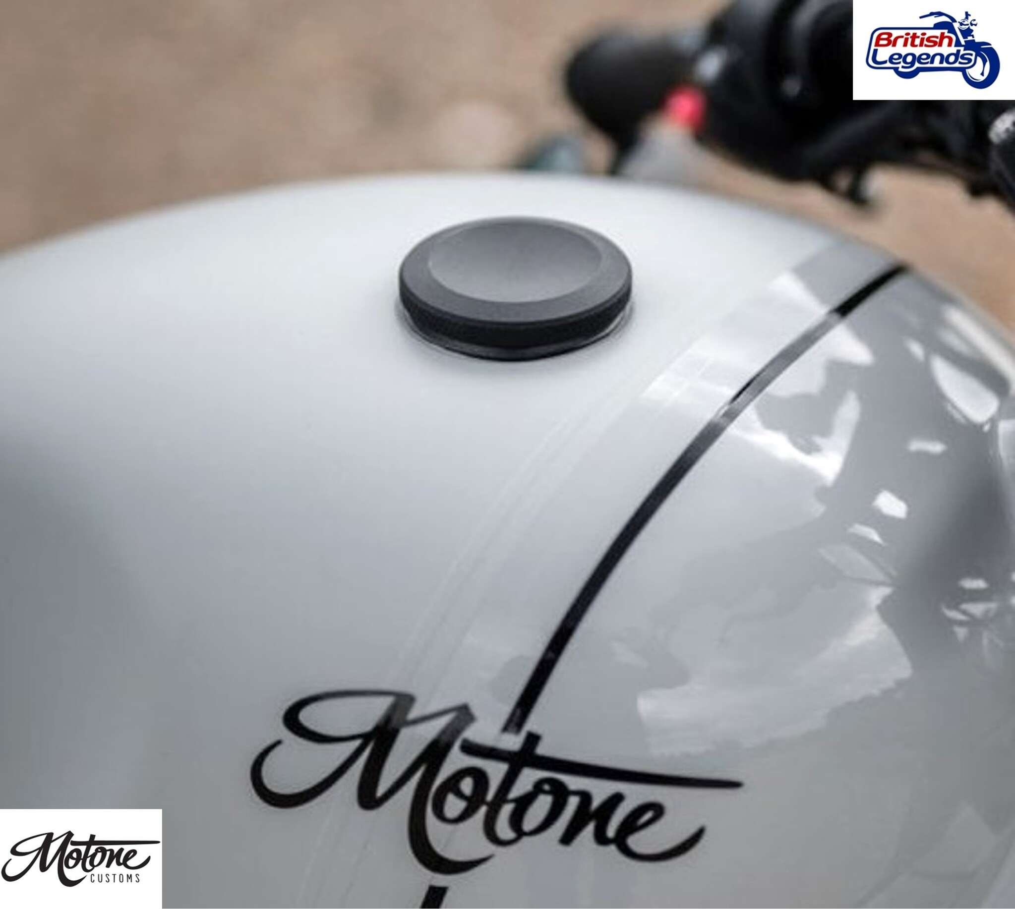 Bouchon de Carburant "Jetson" pour motos Triumph