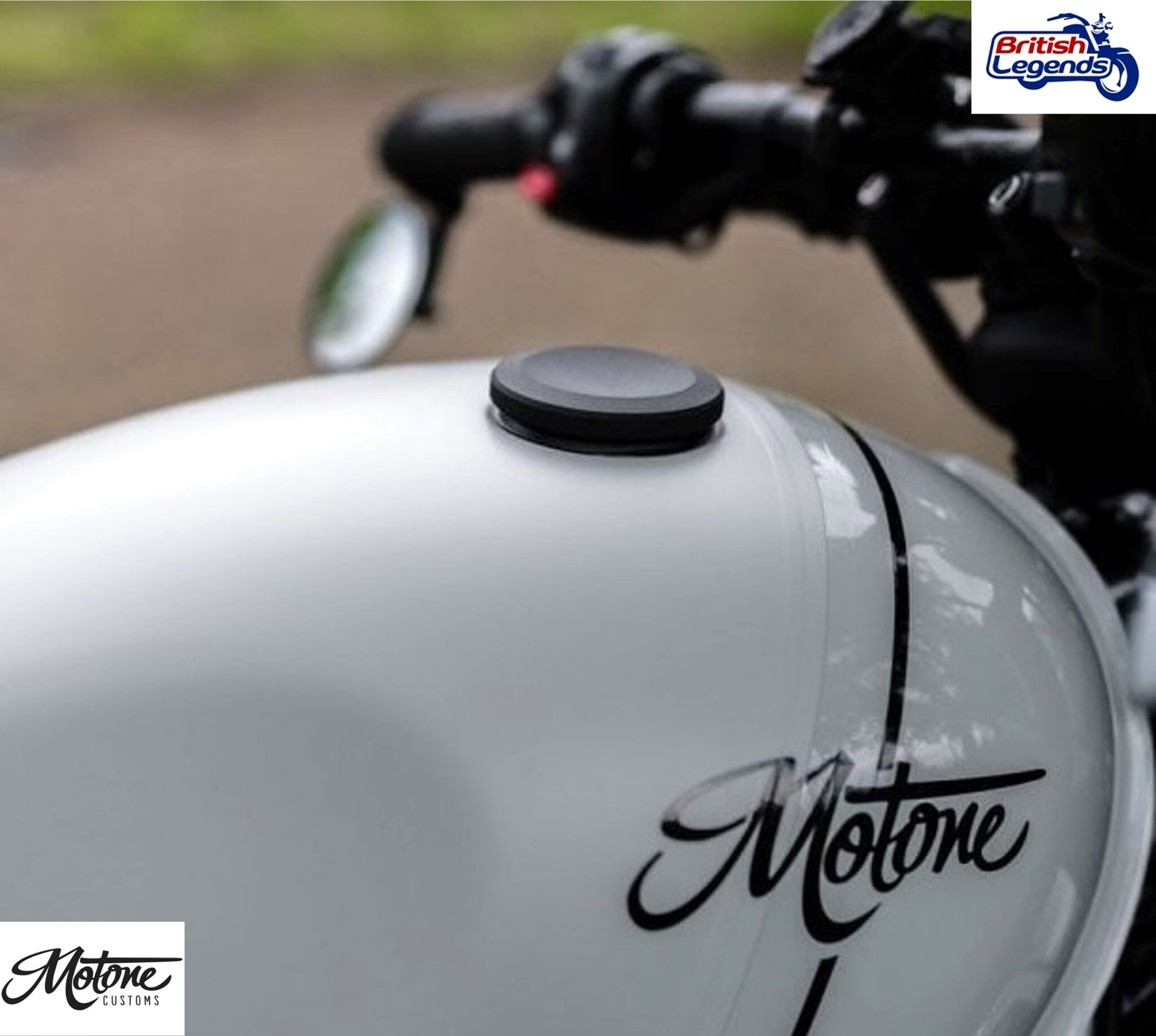 Bouchon de Carburant "Jetson" pour motos Triumph