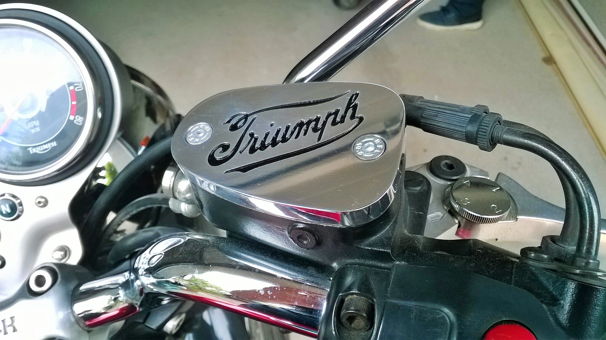 Tapa de Líquido de Freno para motos Triumph